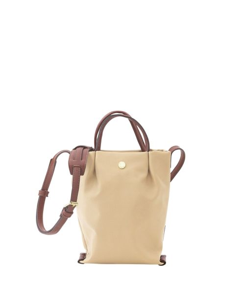 Legato Largo ショルダーバッグ 撥水 自立 肩楽 ショルダーパッド付き スマホ収納可能 コンパクト mini 肩楽 LH-L0153