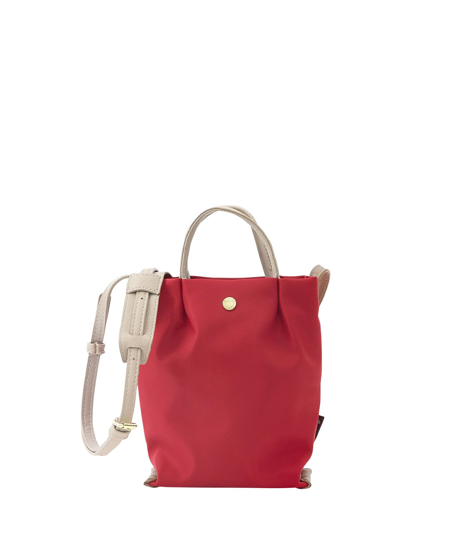 Legato Largo ショルダーバッグ 撥水 自立 肩楽 ショルダーパッド付き スマホ収納可能 コンパクト mini 肩楽 LH-L0153