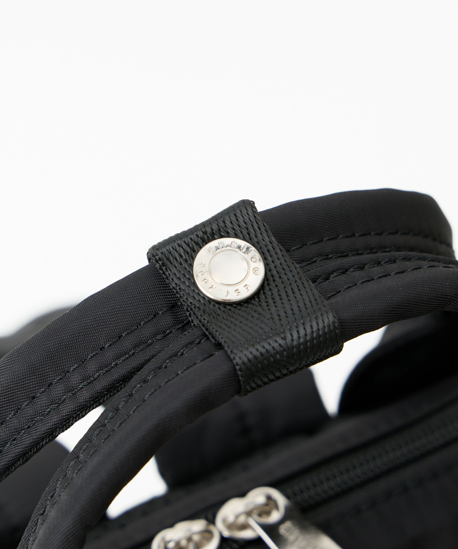 anello リュック バックパック 両面撥水 ラバープリント パディング Dカン キャリーオン A4 ALF AIY0136