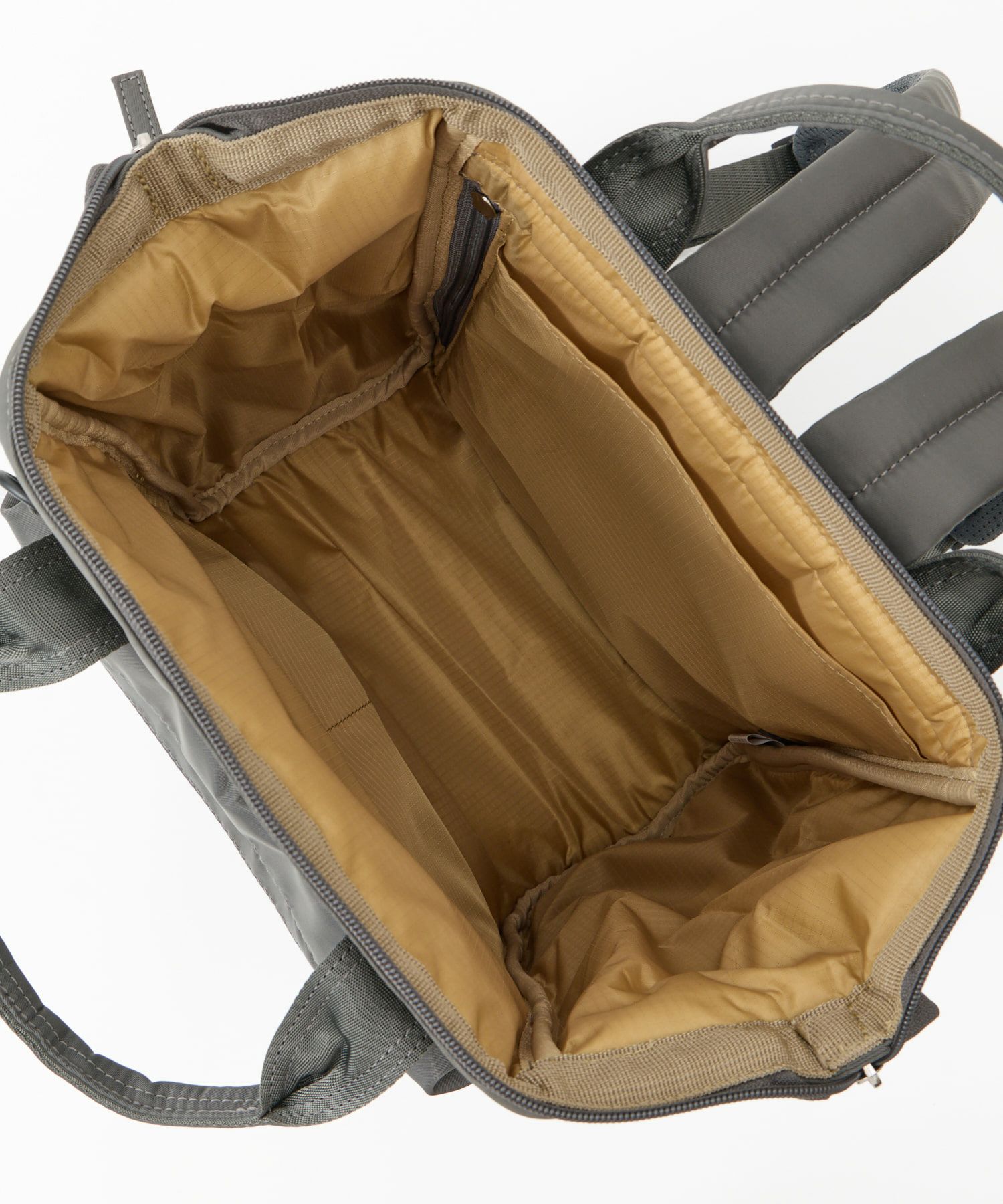 anello リュック バックパック 両面撥水 ラバープリント パディング Dカン キャリーオン A4 ALF AIY0136