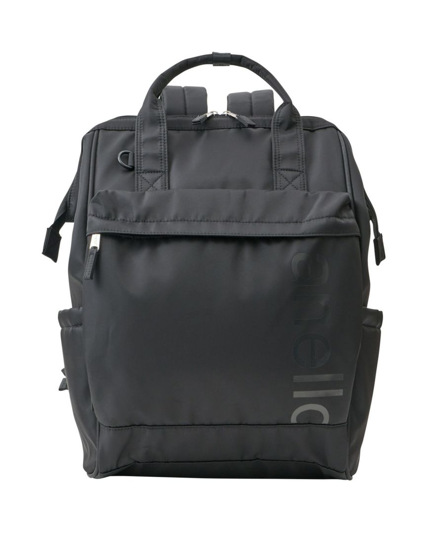 anello リュック バックパック 両面撥水 ﾗﾊﾞｰﾌﾟﾘﾝﾄ ﾊﾟﾃﾞｨﾝｸﾞ Dｶﾝ PC収納 ｷｬﾘｰｵﾝ ｾｷｭﾘﾃｨﾎﾟｹｯﾄ A4 ALF AIY0137