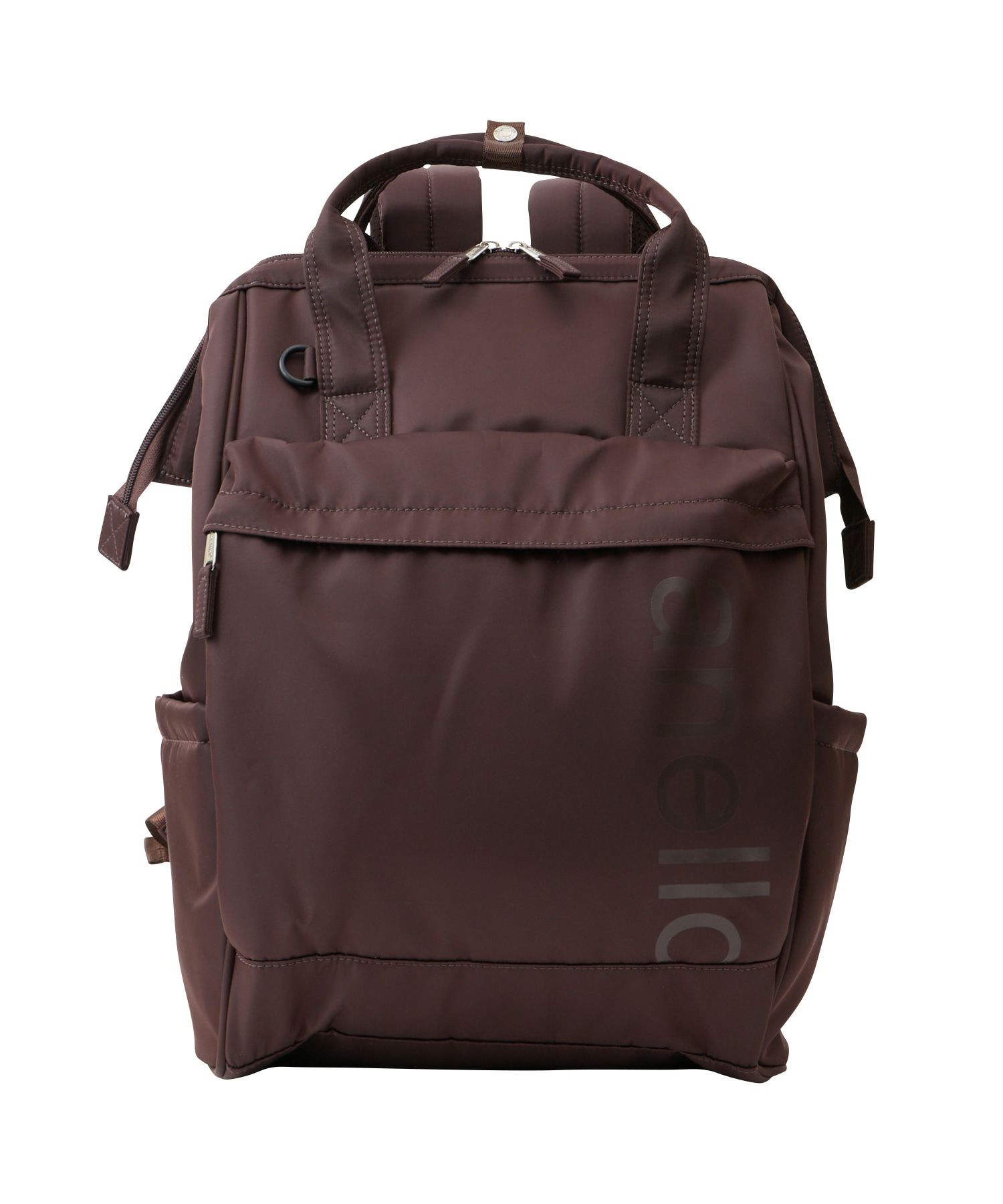 anello リュック バックパック 両面撥水 ﾗﾊﾞｰﾌﾟﾘﾝﾄ ﾊﾟﾃﾞｨﾝｸﾞ Dｶﾝ PC収納 ｷｬﾘｰｵﾝ ｾｷｭﾘﾃｨﾎﾟｹｯﾄ A4 ALF AIY0137