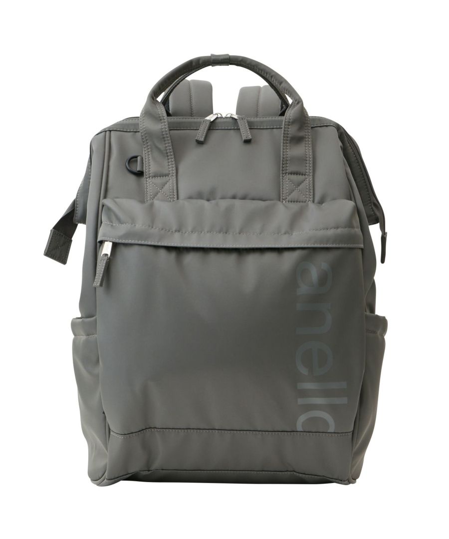 anello リュック バックパック 両面撥水 ﾗﾊﾞｰﾌﾟﾘﾝﾄ ﾊﾟﾃﾞｨﾝｸﾞ Dｶﾝ PC収納 ｷｬﾘｰｵﾝ ｾｷｭﾘﾃｨﾎﾟｹｯﾄ A4 ALF AIY0137