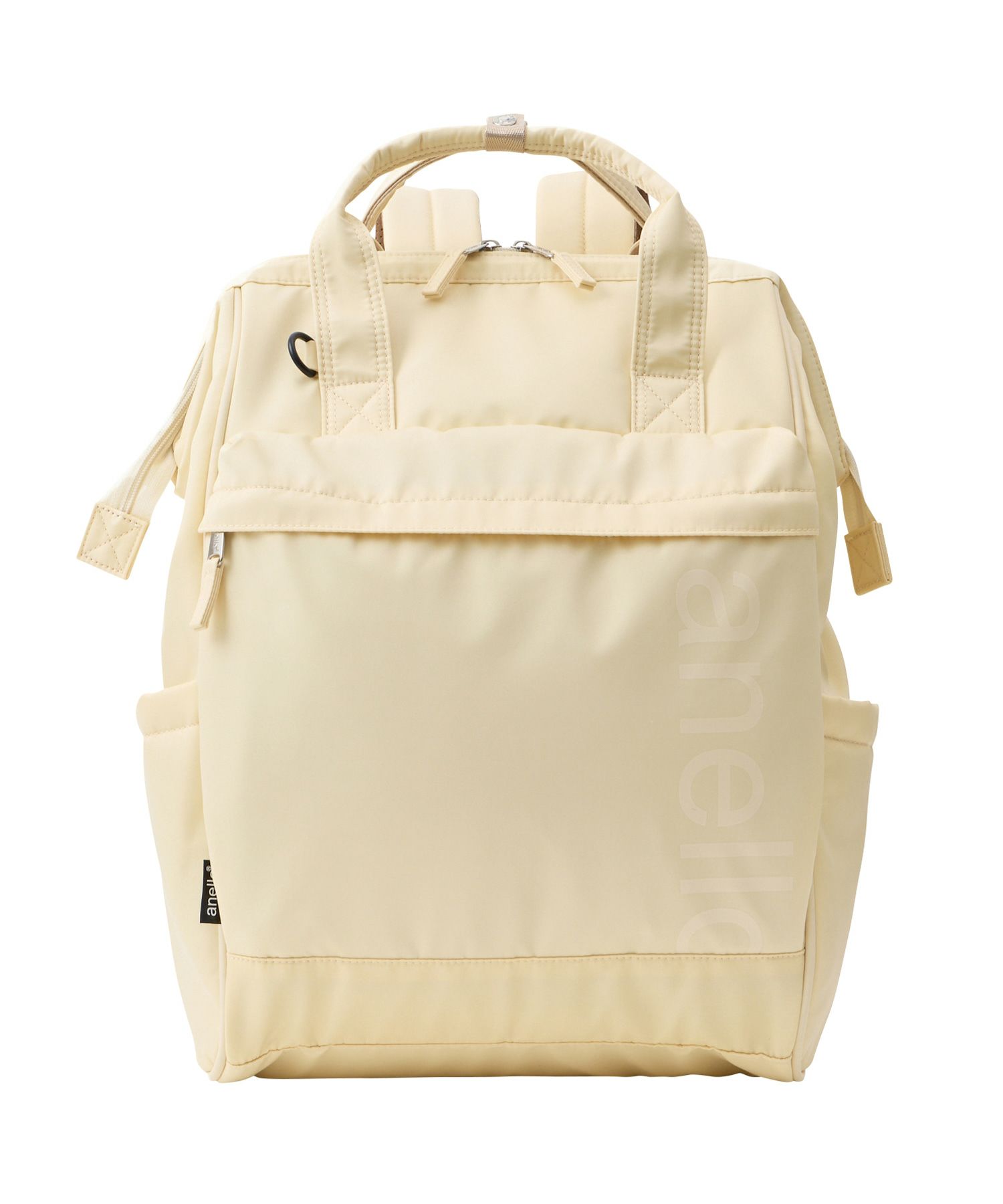 anello リュック バックパック 両面撥水 ﾗﾊﾞｰﾌﾟﾘﾝﾄ ﾊﾟﾃﾞｨﾝｸﾞ Dｶﾝ PC収納 ｷｬﾘｰｵﾝ ｾｷｭﾘﾃｨﾎﾟｹｯﾄ A4 ALF AIY0137