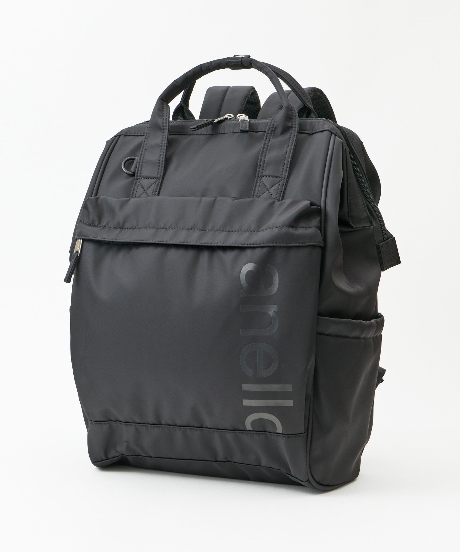 anello リュック バックパック 両面撥水 ﾗﾊﾞｰﾌﾟﾘﾝﾄ ﾊﾟﾃﾞｨﾝｸﾞ Dｶﾝ PC収納 ｷｬﾘｰｵﾝ ｾｷｭﾘﾃｨﾎﾟｹｯﾄ A4 ALF AIY0137