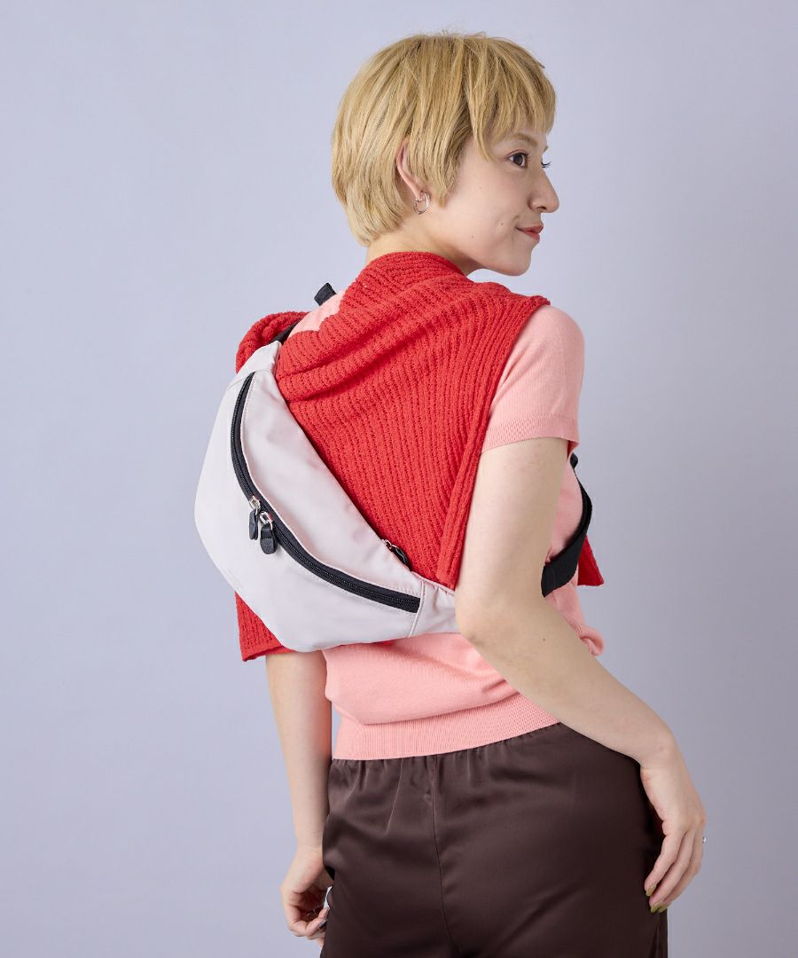 anello ボディバッグ ウエストポーチ 両面撥水 mini WILLIE AGB5015