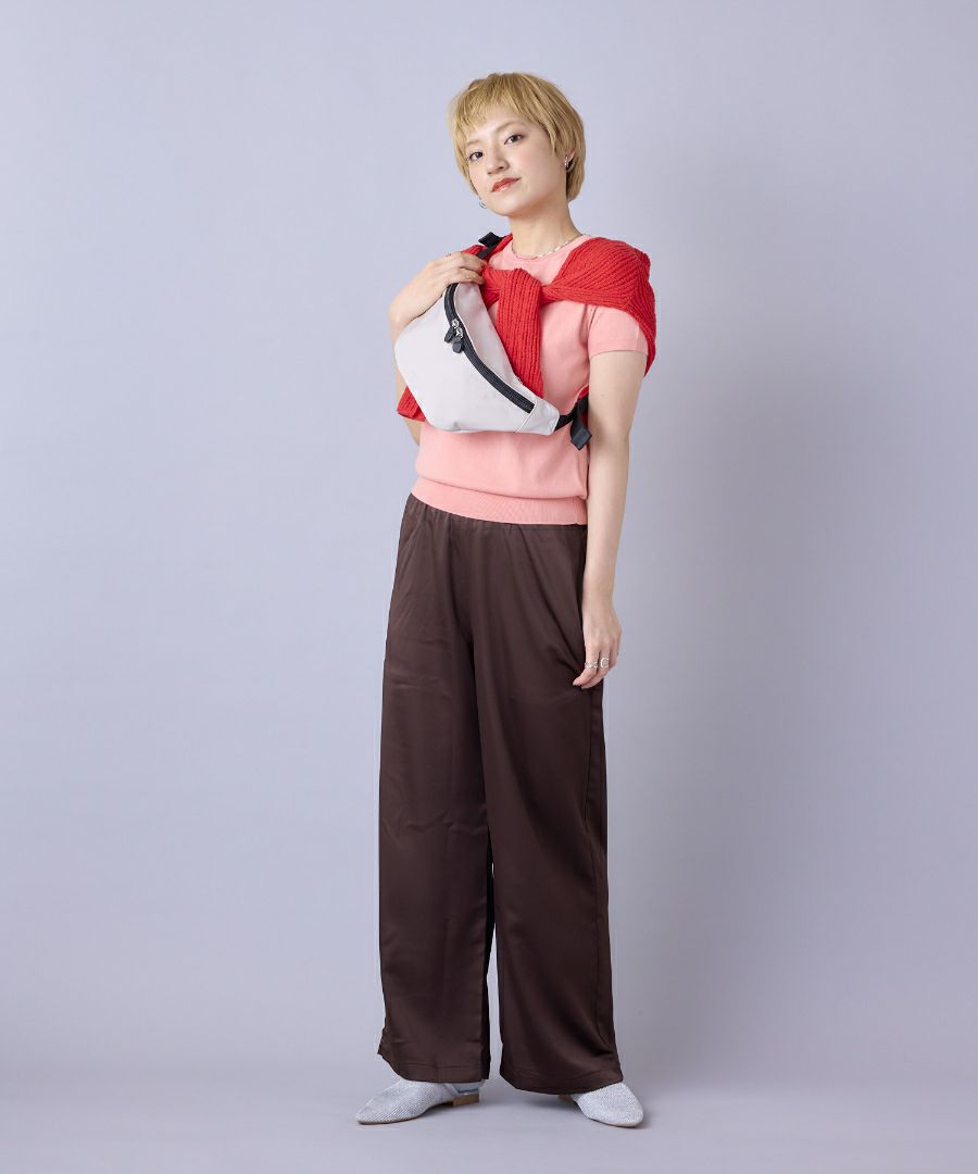 anello ボディバッグ ウエストポーチ 両面撥水 mini WILLIE AGB5015