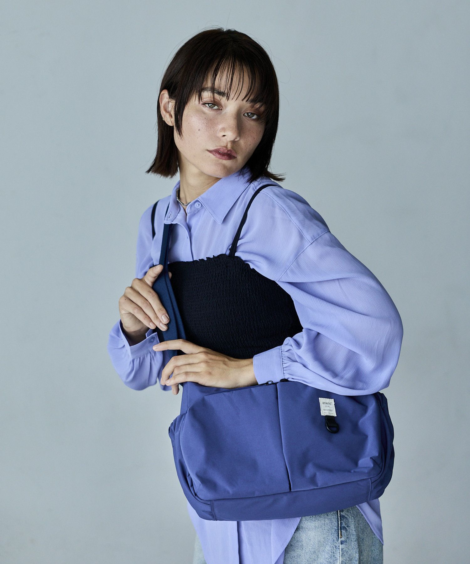 anello ショルダーバッグ 両面撥水 軽量 0 NEW STANDARD AGB5006