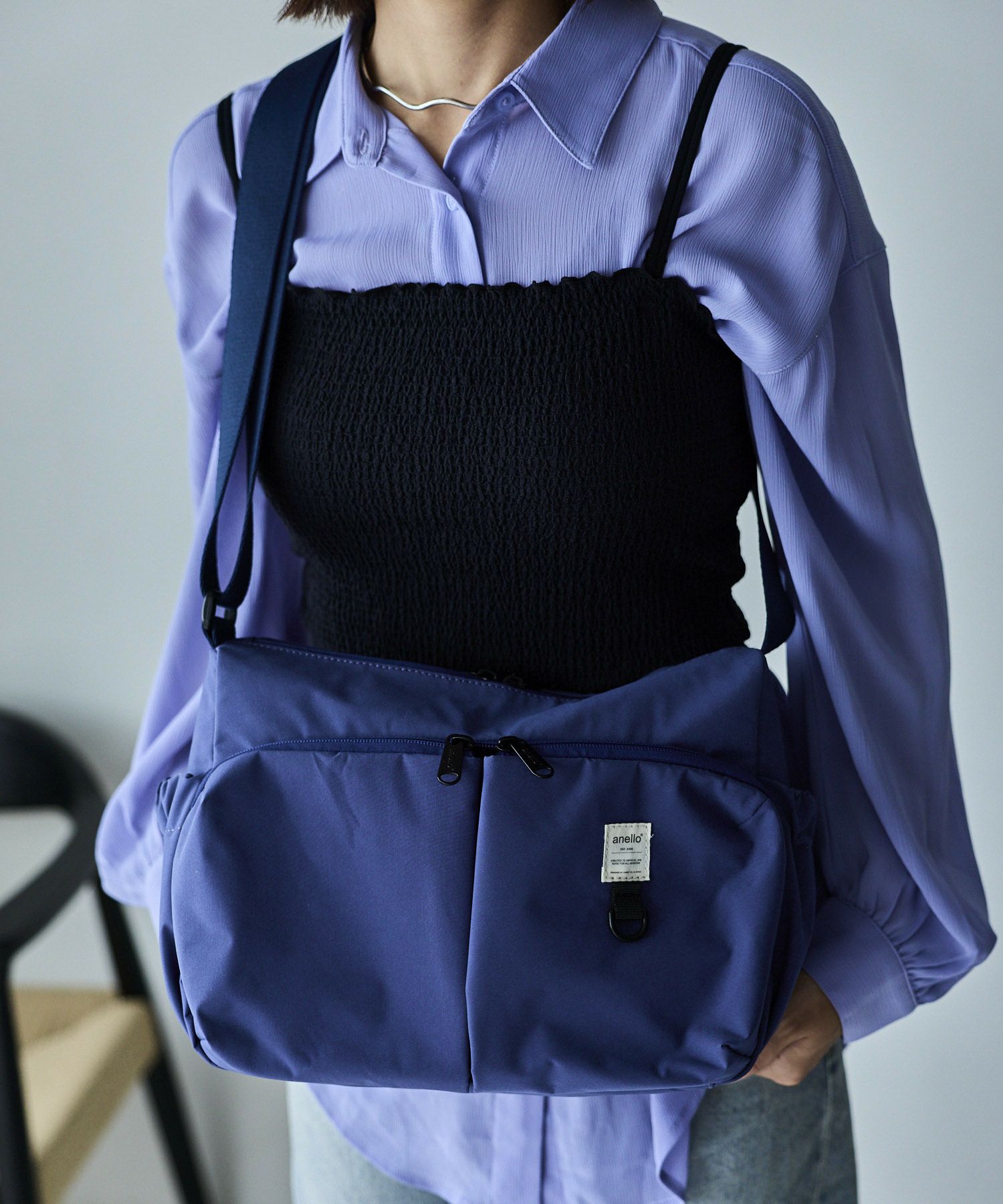 anello ショルダーバッグ 両面撥水 軽量 0 NEW STANDARD AGB5006