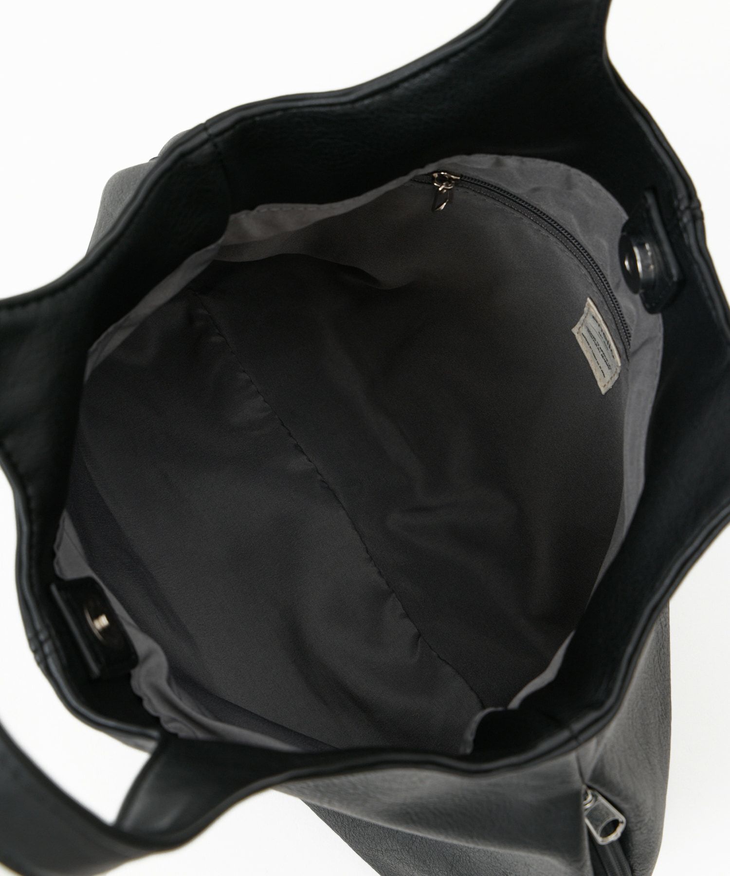 anello トートバッグ 隠しファスナーポケット A5 VANESSA AGB5061