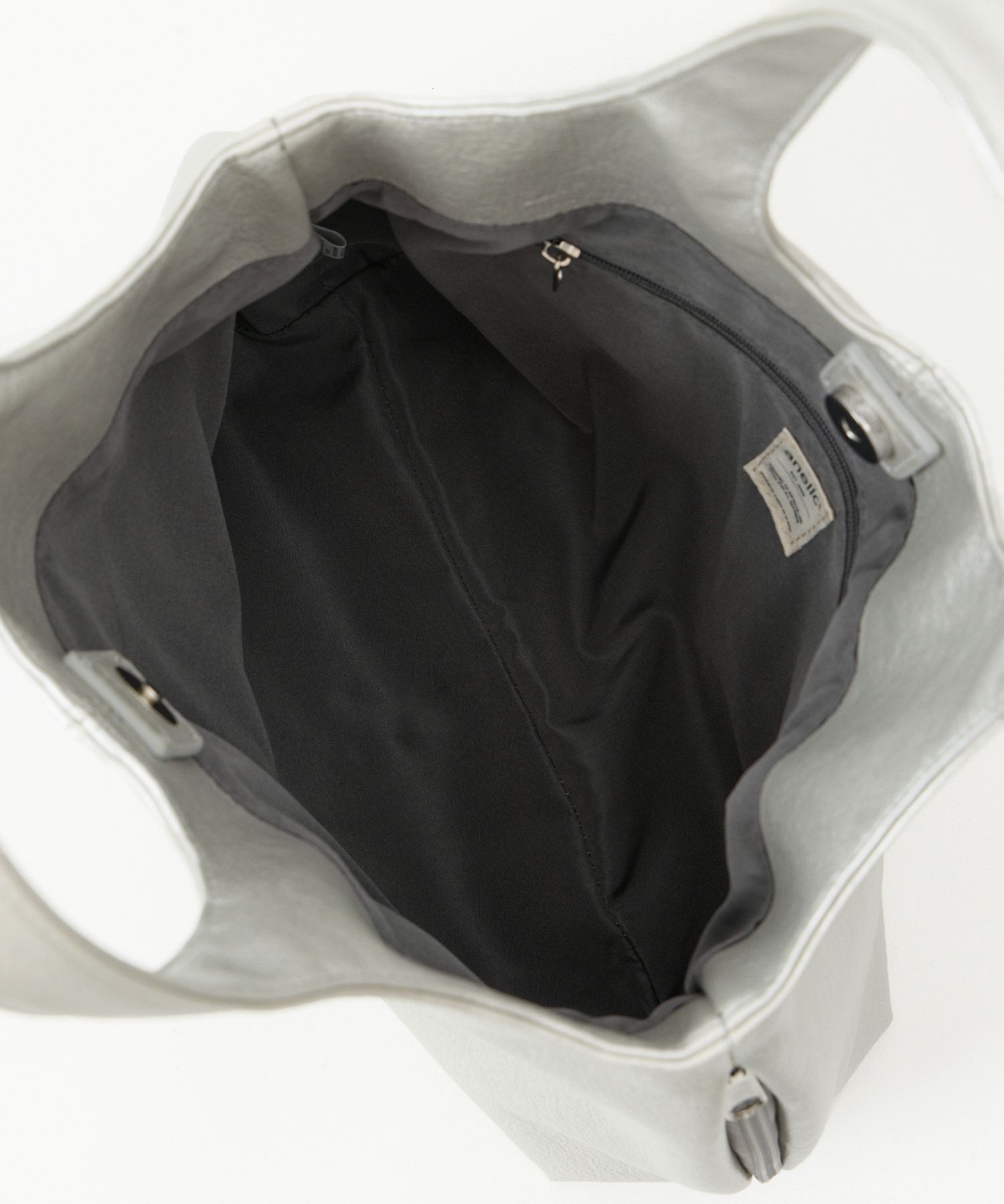 anello トートバッグ 隠しファスナーポケット A5 VANESSA AGB5061