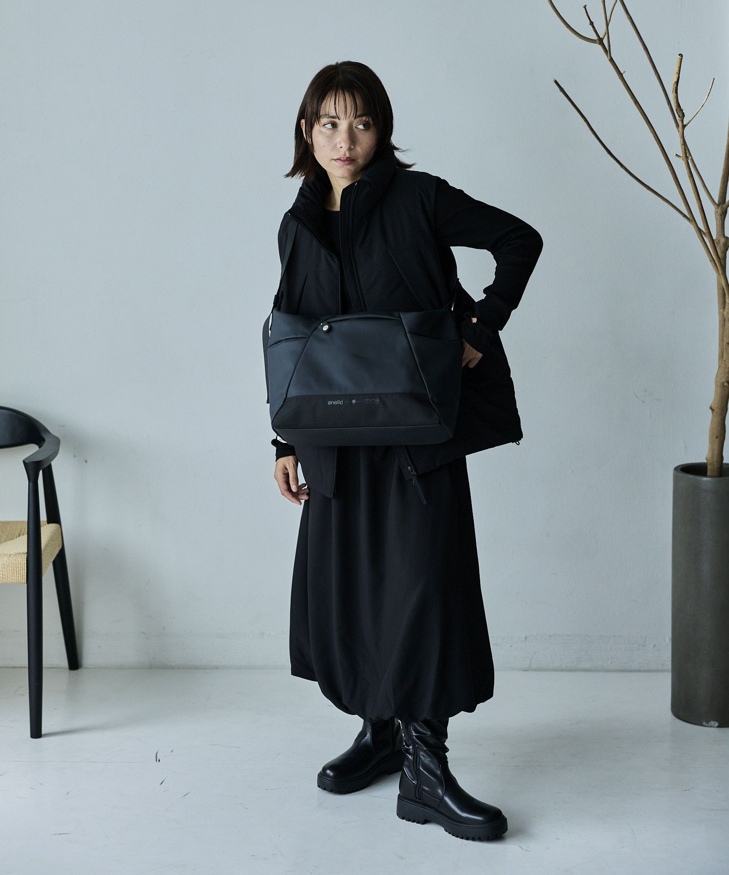 anello ショルダーバッグ 耐水 A4 A4 SEEK AGB5084