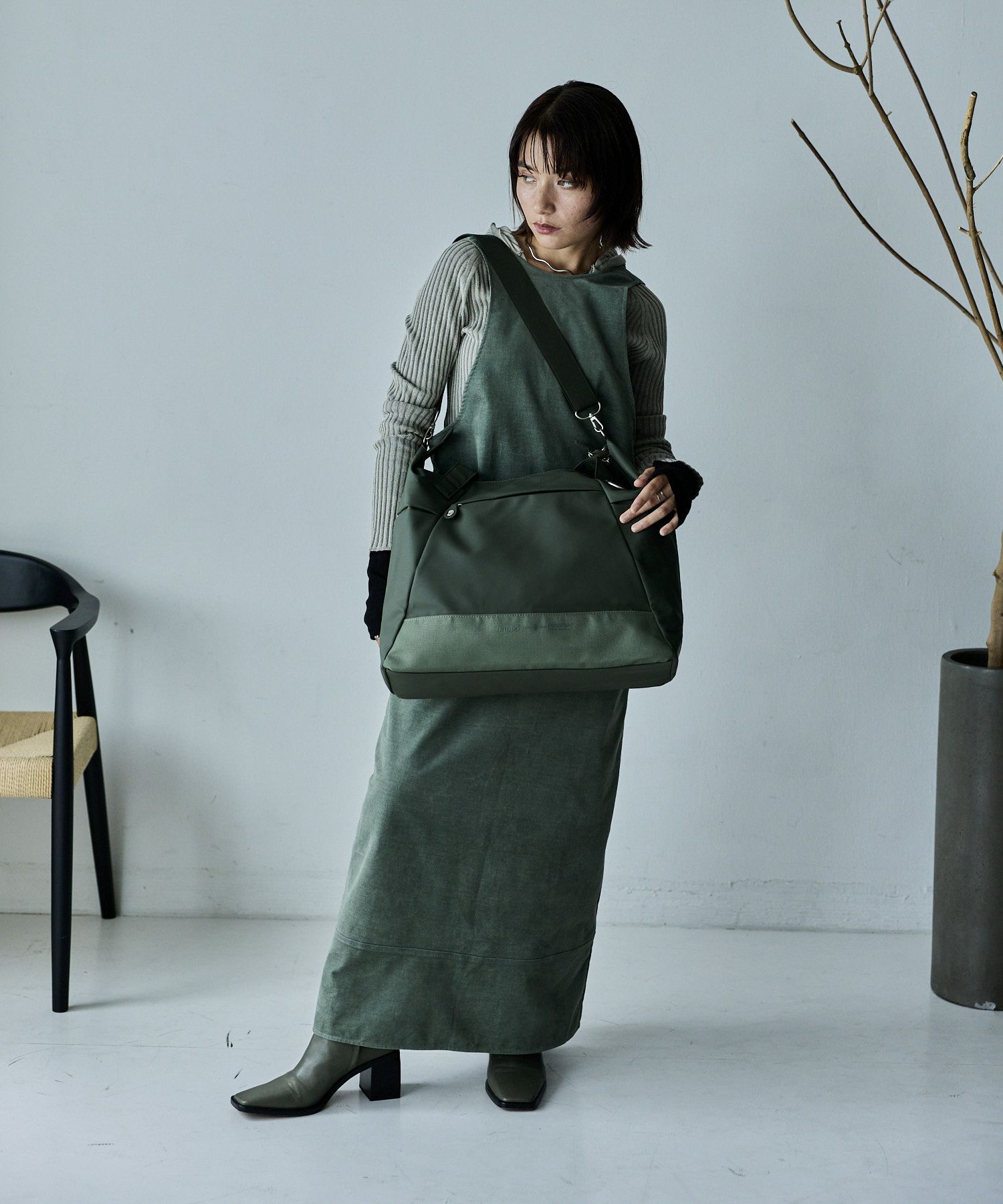 anello トートバッグ 耐水 2WAY A3 キャリーオン A3 SEEK AGB5085