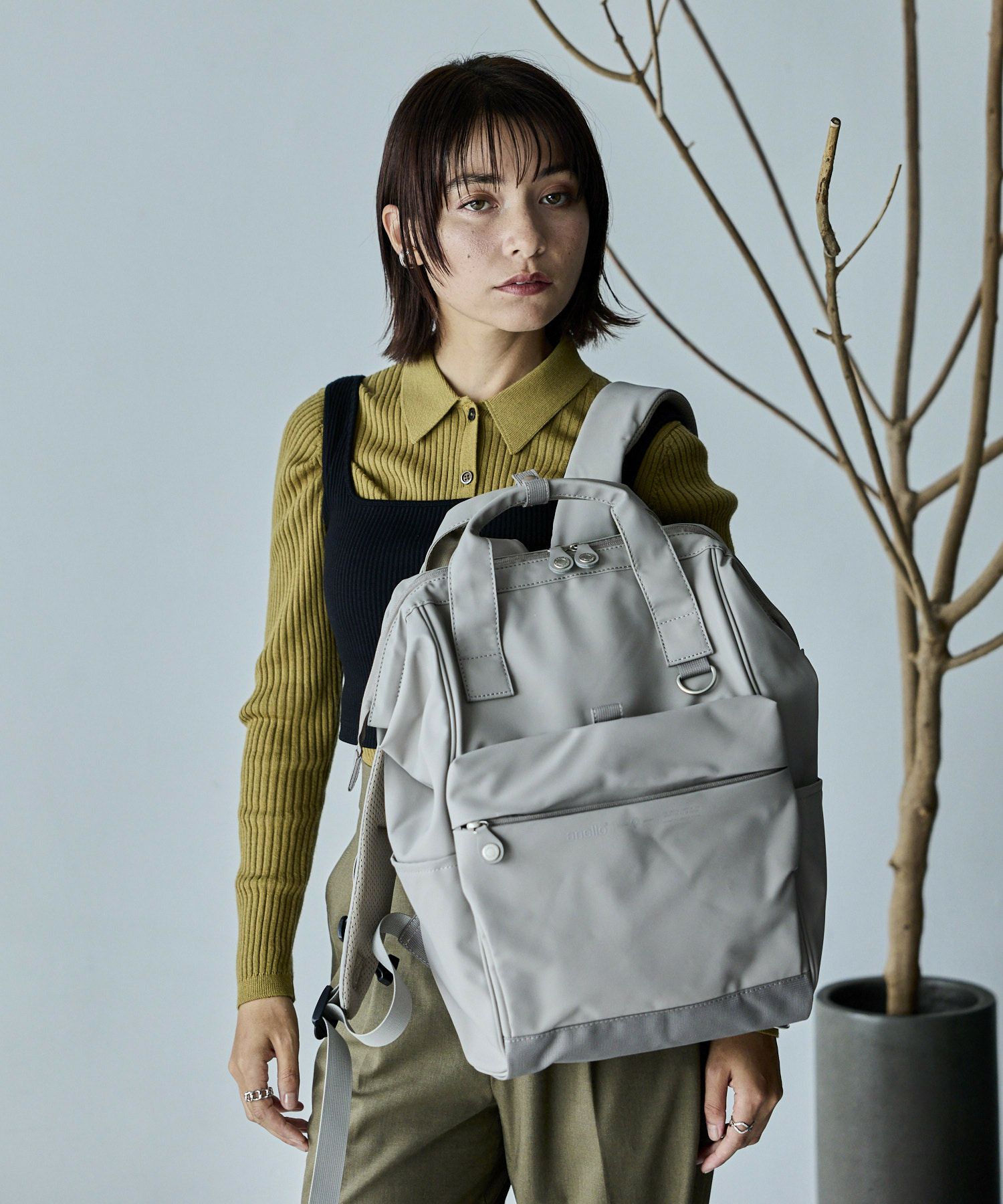 anello リュック バックパック 耐水 A4 15インチ A4 SEEK AGB5087