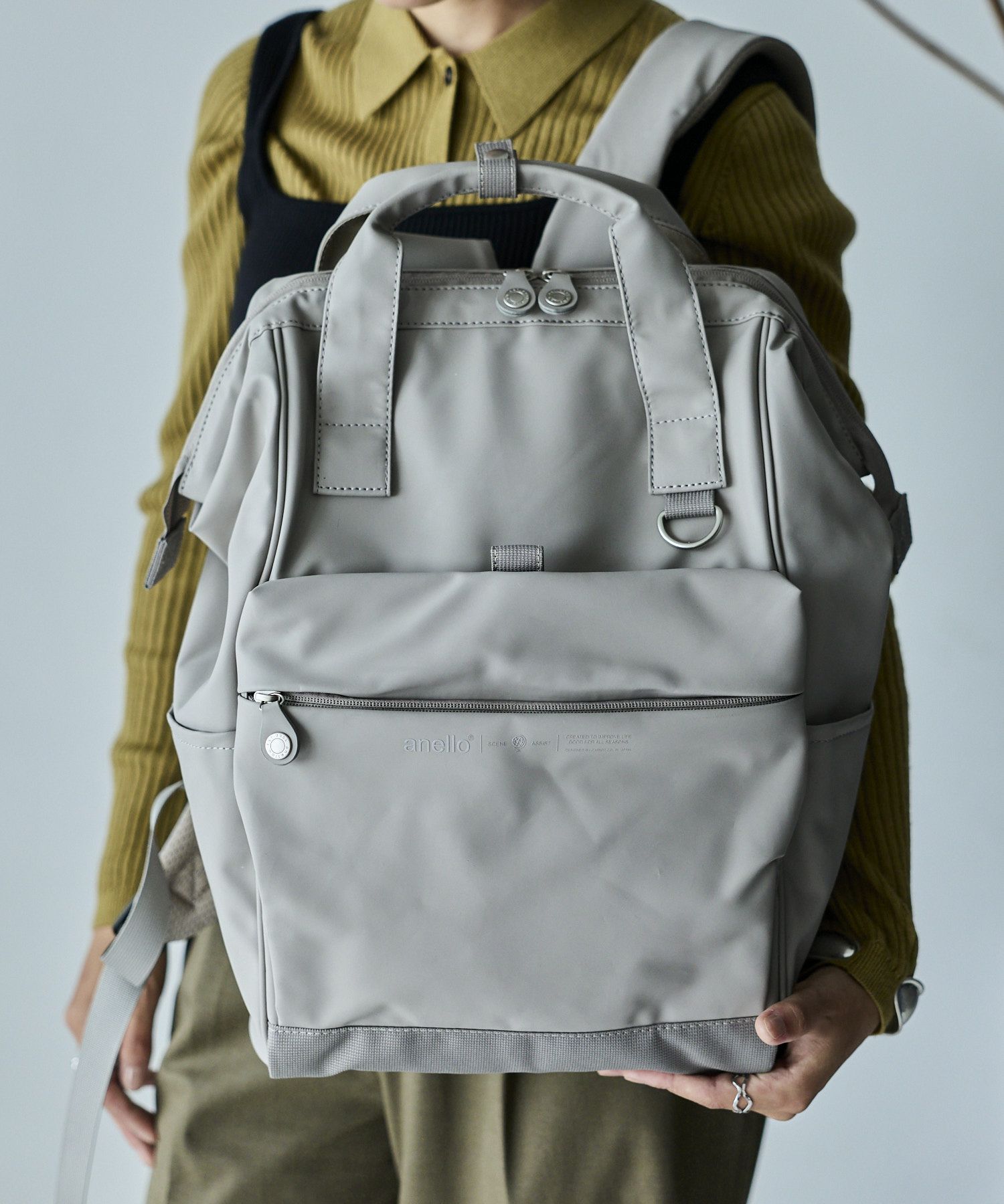 anello リュック バックパック 耐水 A4 15インチ A4 SEEK AGB5087