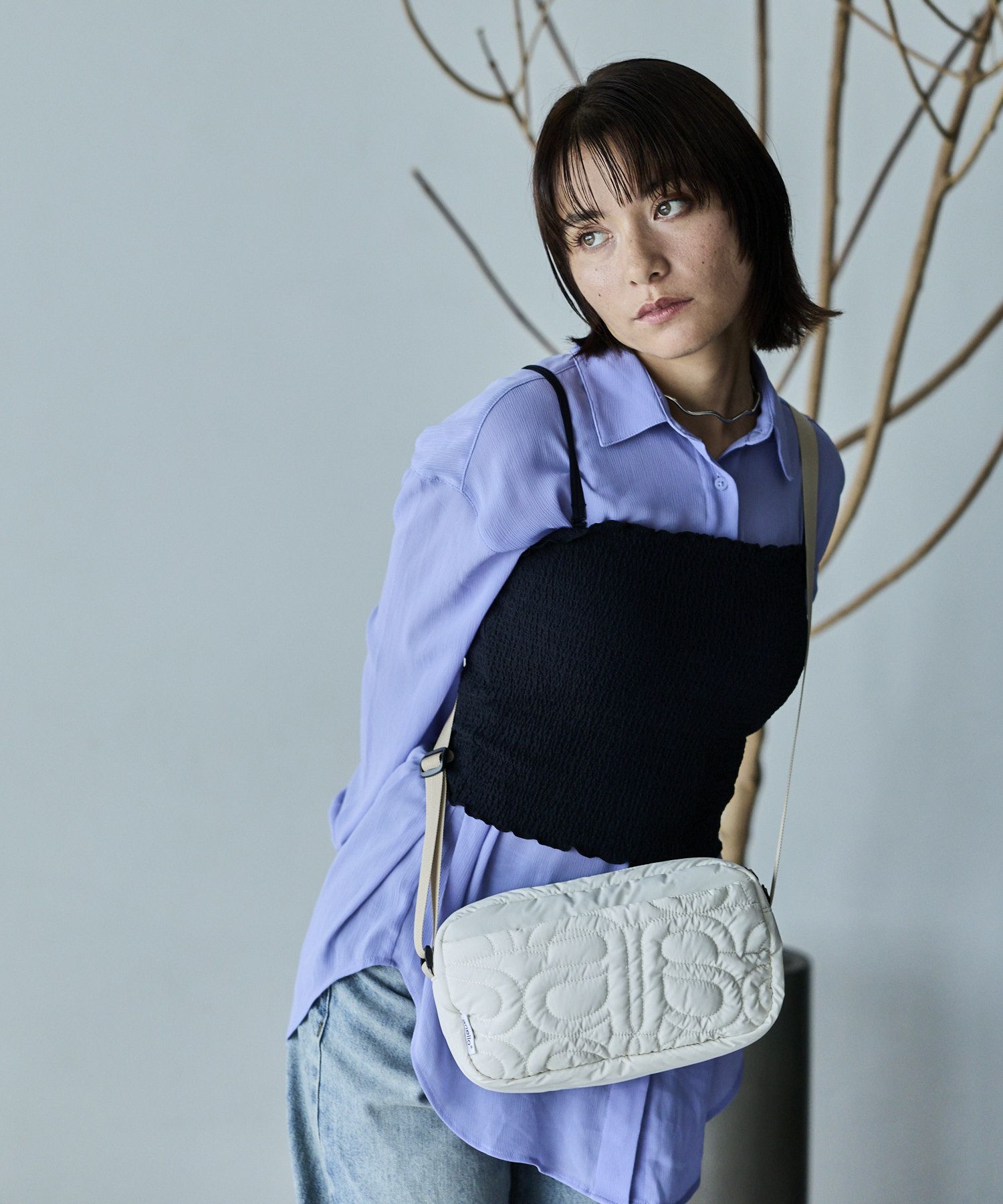 anello ショルダーバッグ 撥水 軽量 キルティング mini LOLLY AIY0172