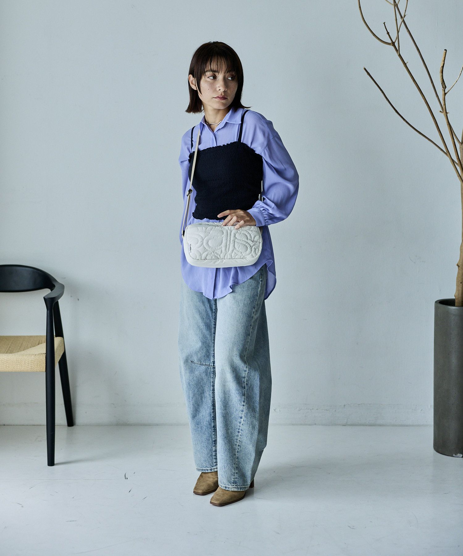 anello ショルダーバッグ 撥水 軽量 キルティング mini LOLLY AIY0172