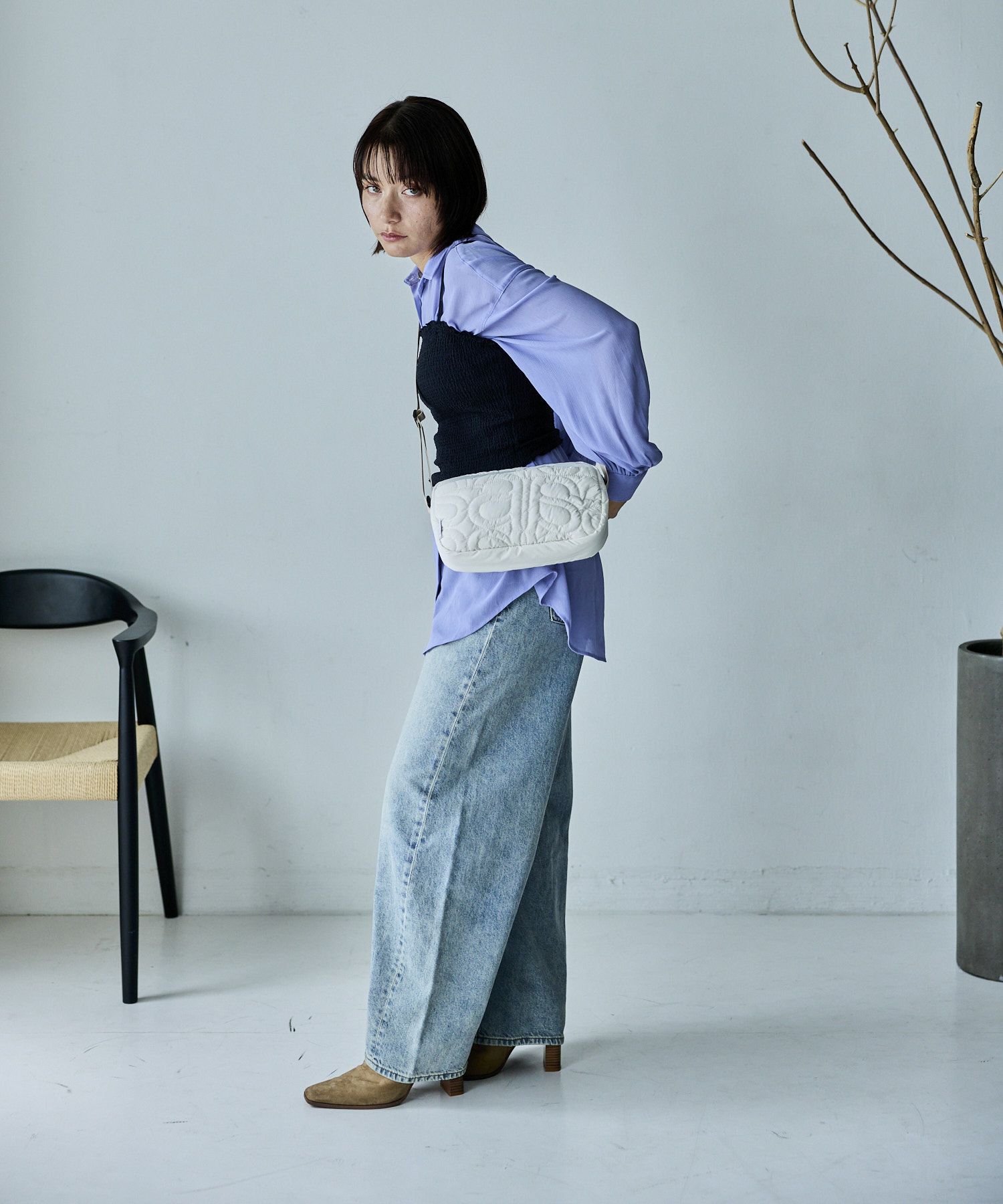 anello ショルダーバッグ 撥水 軽量 キルティング mini LOLLY AIY0172