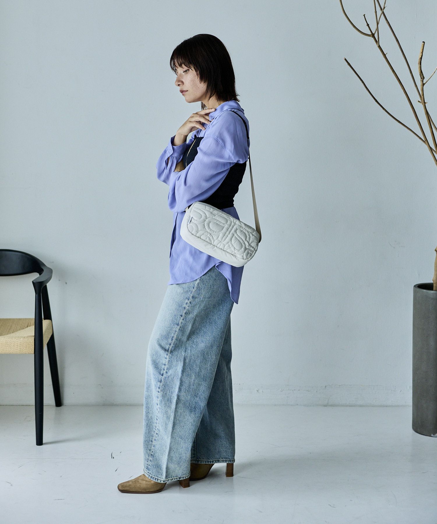 anello ショルダーバッグ 撥水 軽量 キルティング mini LOLLY AIY0172