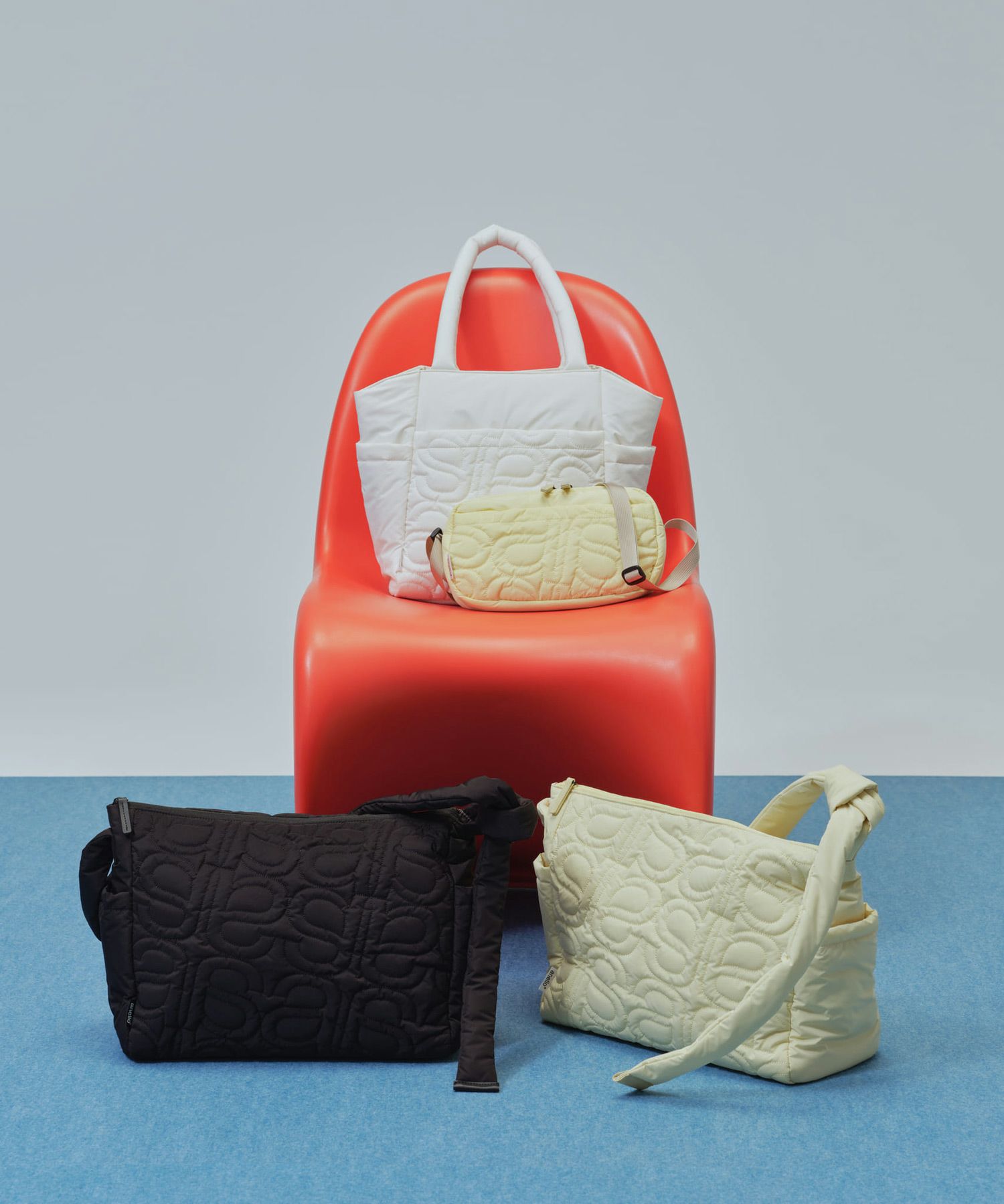 anello ショルダーバッグ 撥水 軽量 キルティング A4 LOLLY AIY0174