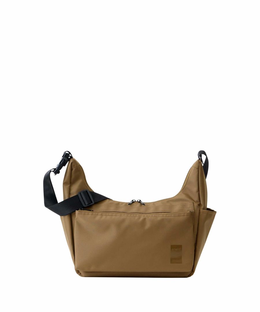 anello ショルダーバッグ TPU素材底ポケット カラーメッシュポケット 両面撥水 A4 SHARE ATH3772