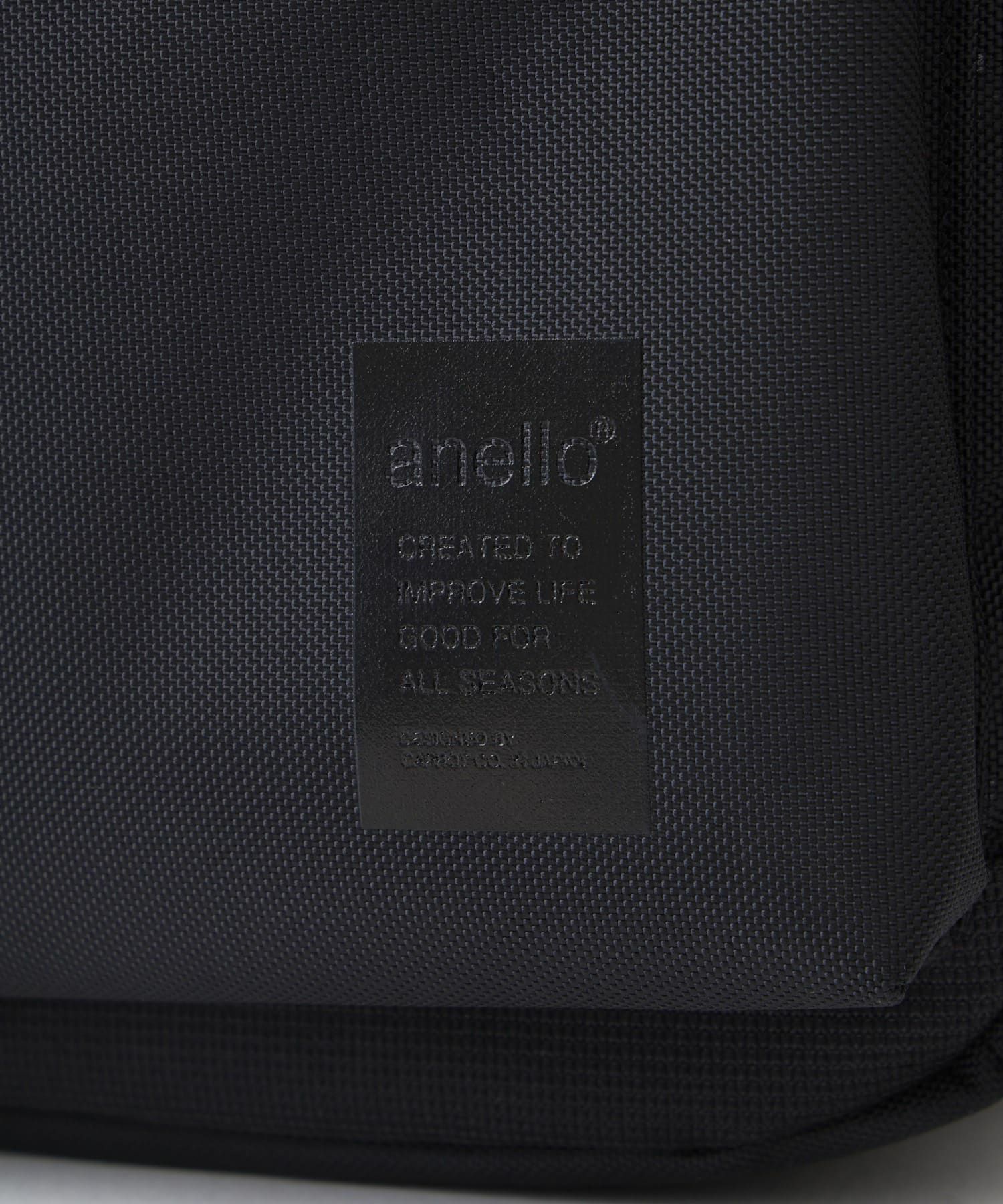 anello ショルダーバッグ TPU素材底ポケット カラーメッシュポケット 両面撥水 A4 SHARE ATH3772