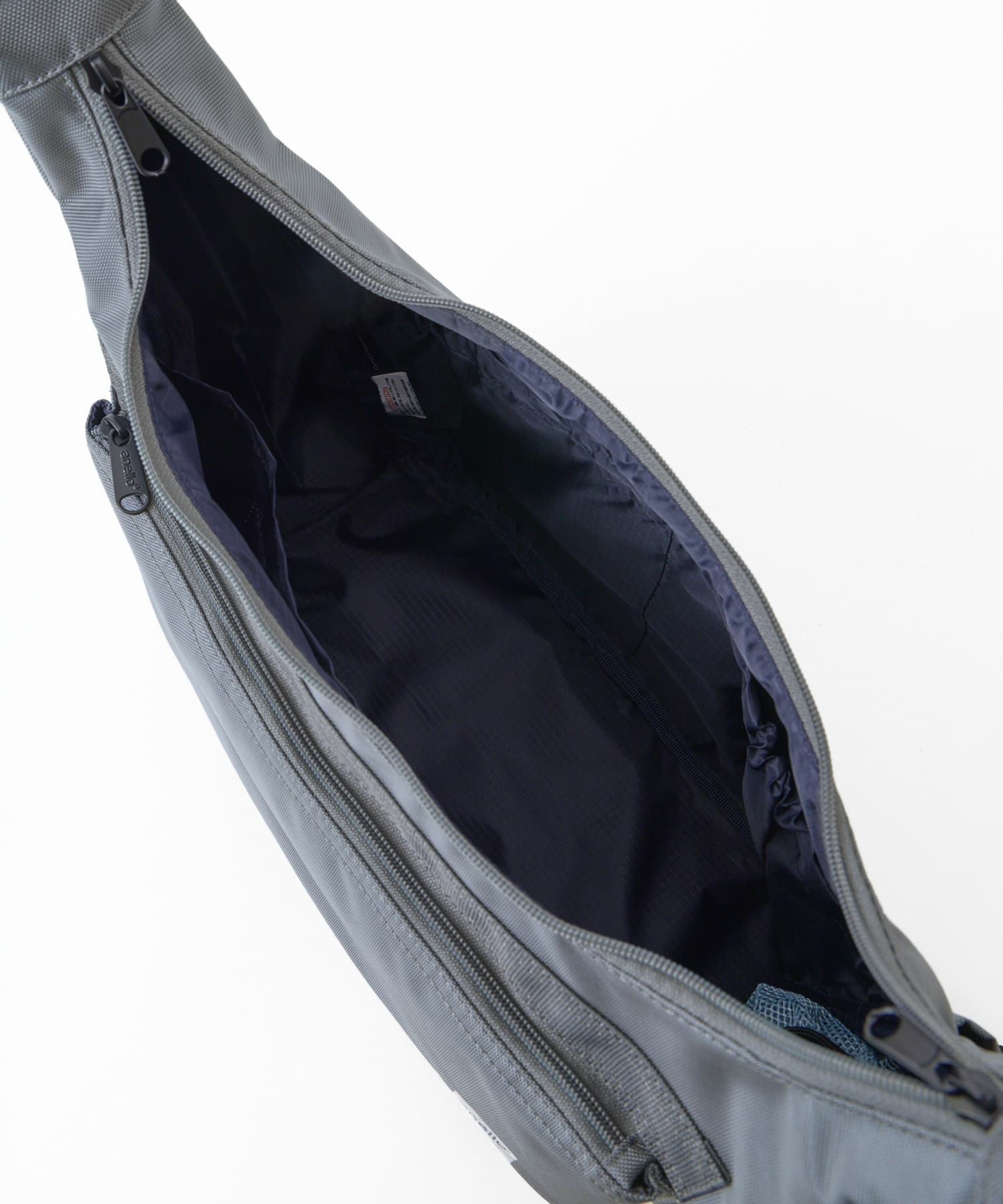 anello ショルダーバッグ TPU素材底ポケット カラーメッシュポケット 両面撥水 A4 SHARE ATH3772