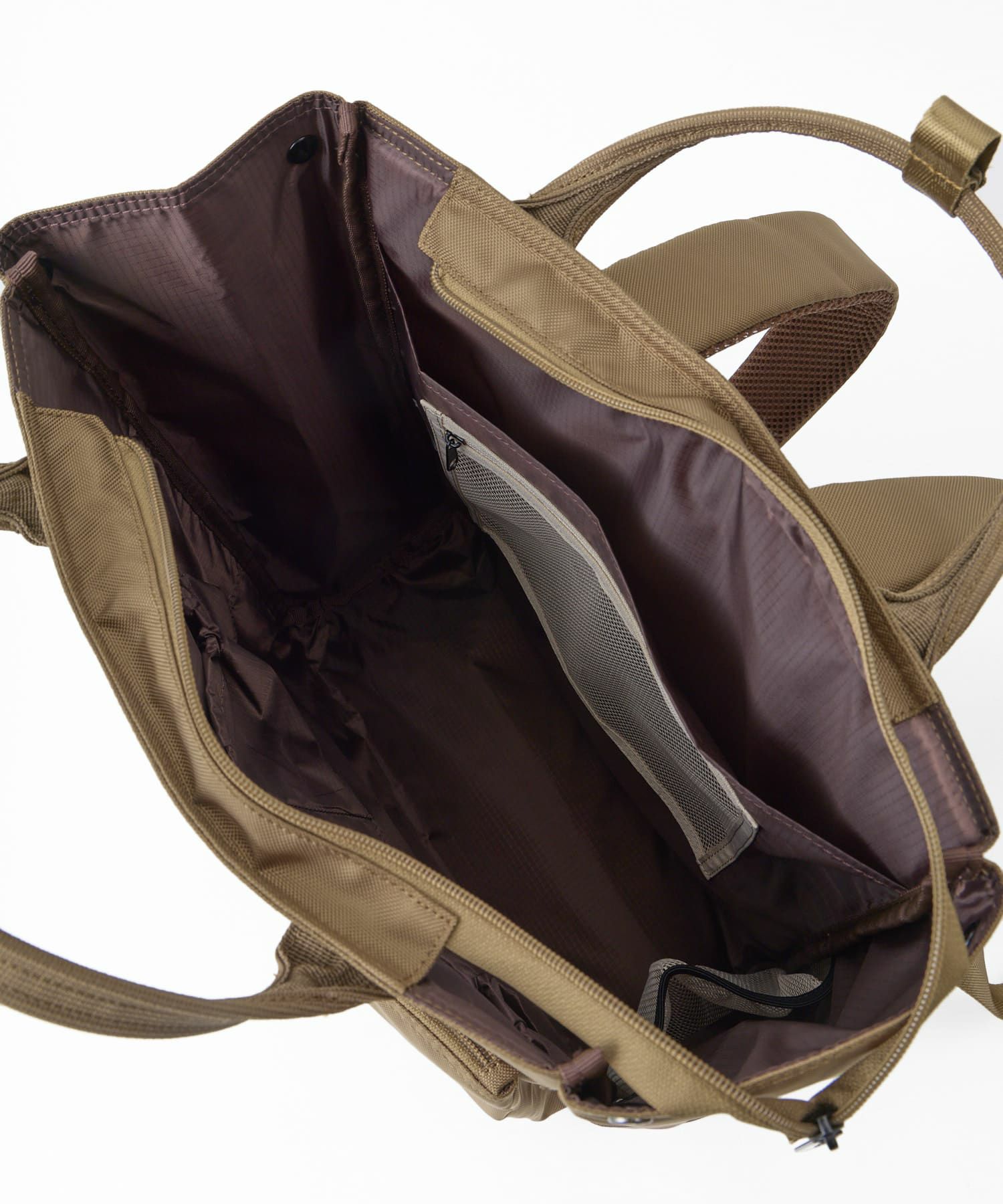 anello リュック バックパック TPU素材底ポケット カラーメッシュポケット 両面撥水 2WAY ｷｬﾘｰｵﾝ A4 SHARE ATH3773