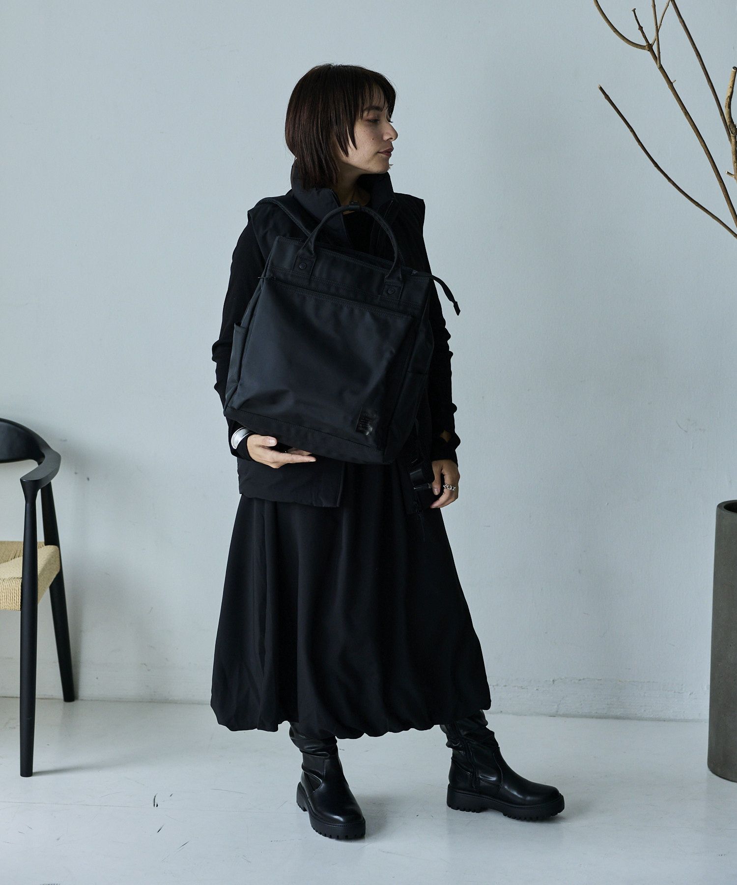 anello リュック バックパック TPU素材底ポケット カラーメッシュポケット 両面撥水 2WAY ｷｬﾘｰｵﾝ A4 SHARE ATH3773