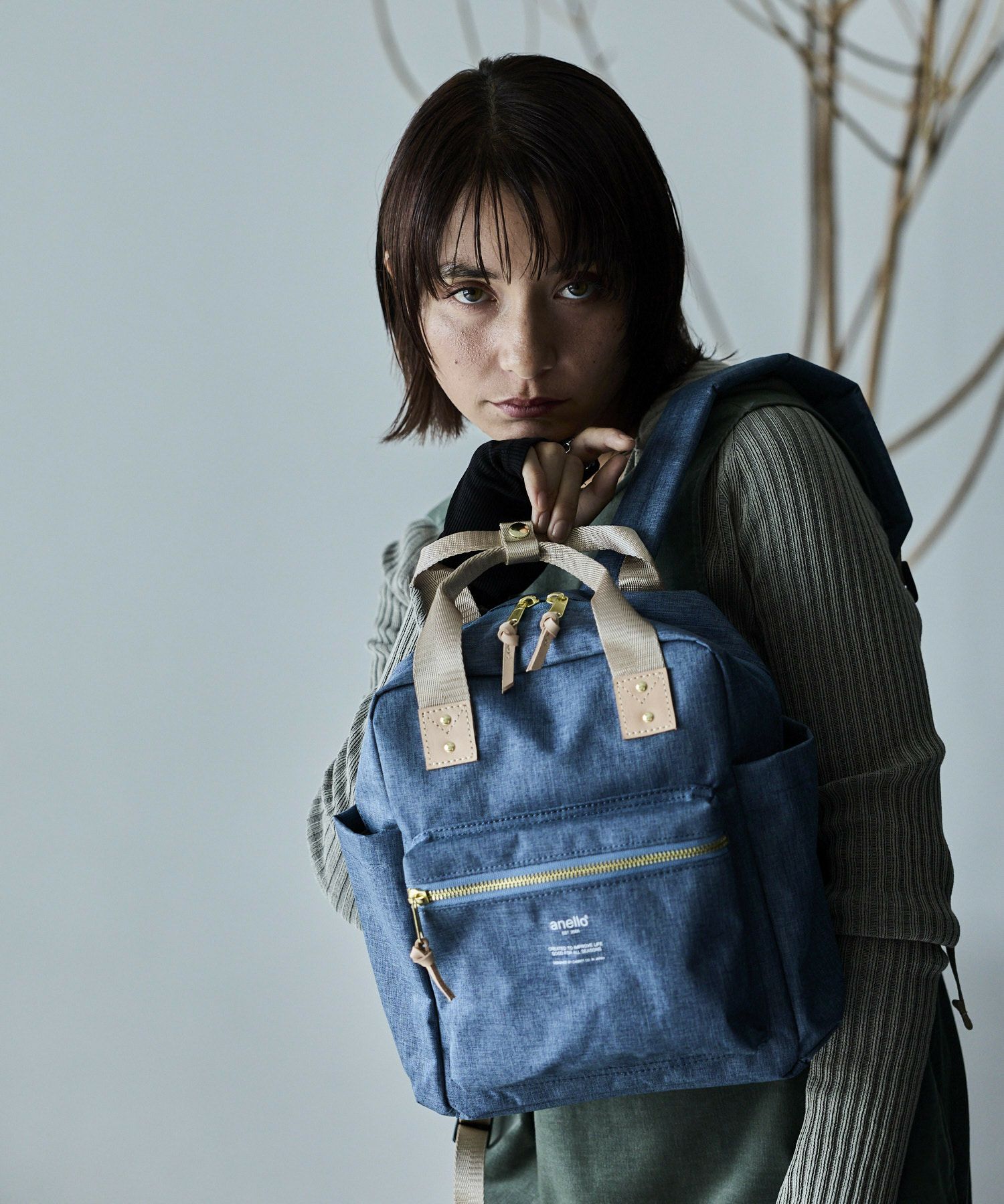 anello リュック バックパック A5 キャリーオン ハンドル付き A5 ATELIER ATM1032