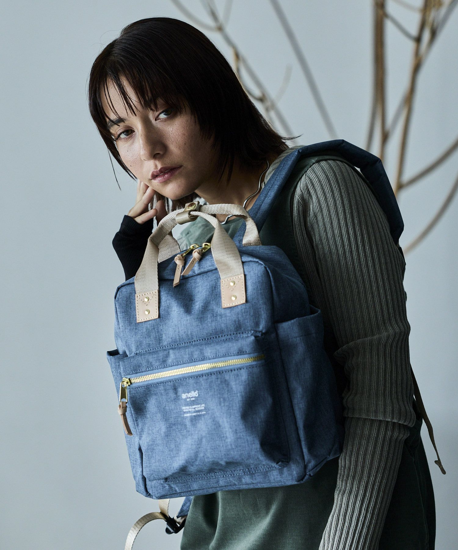 anello リュック バックパック A5 キャリーオン ハンドル付き A5 ATELIER ATM1032