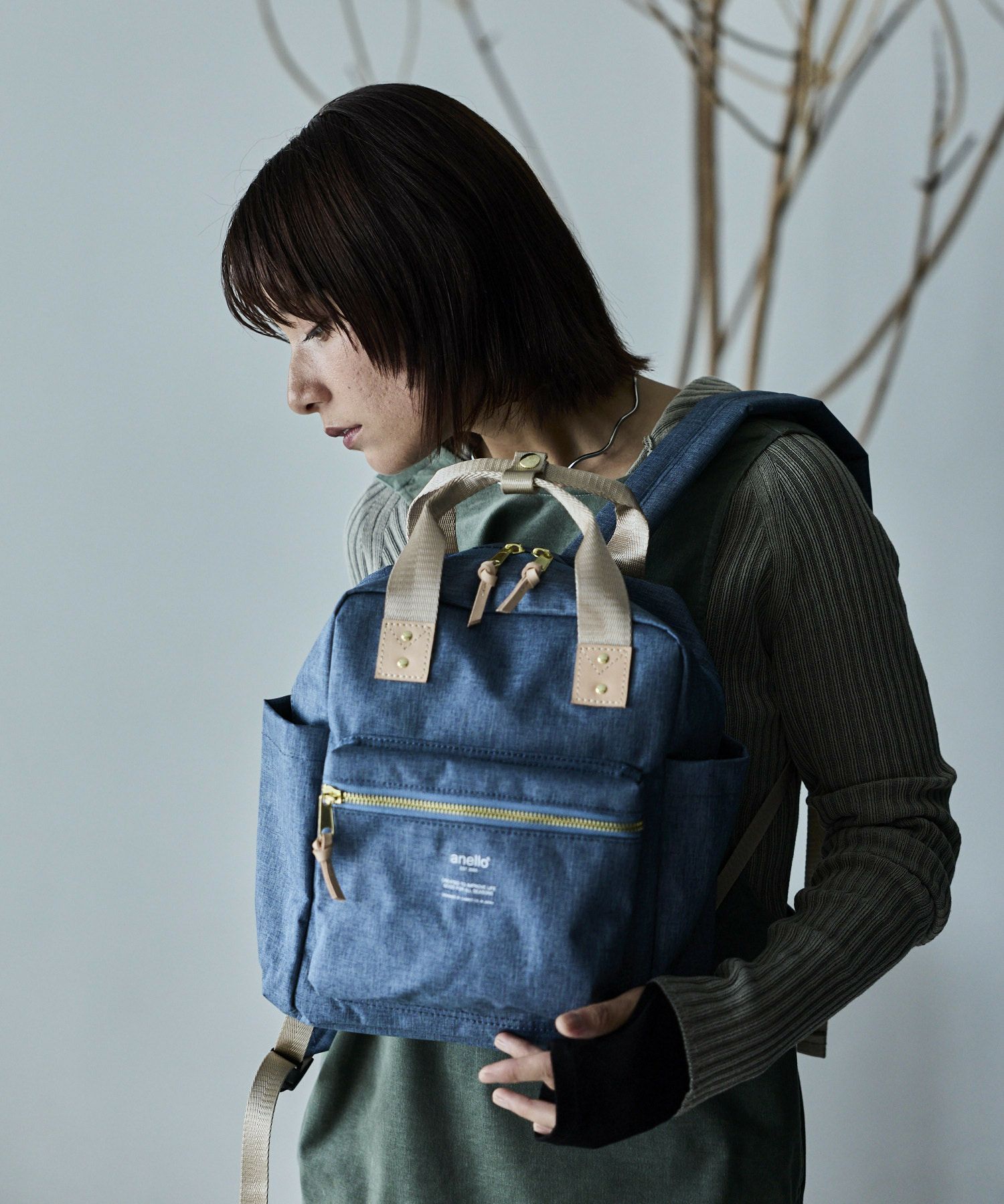 anello リュック バックパック A5 キャリーオン ハンドル付き A5 ATELIER ATM1032
