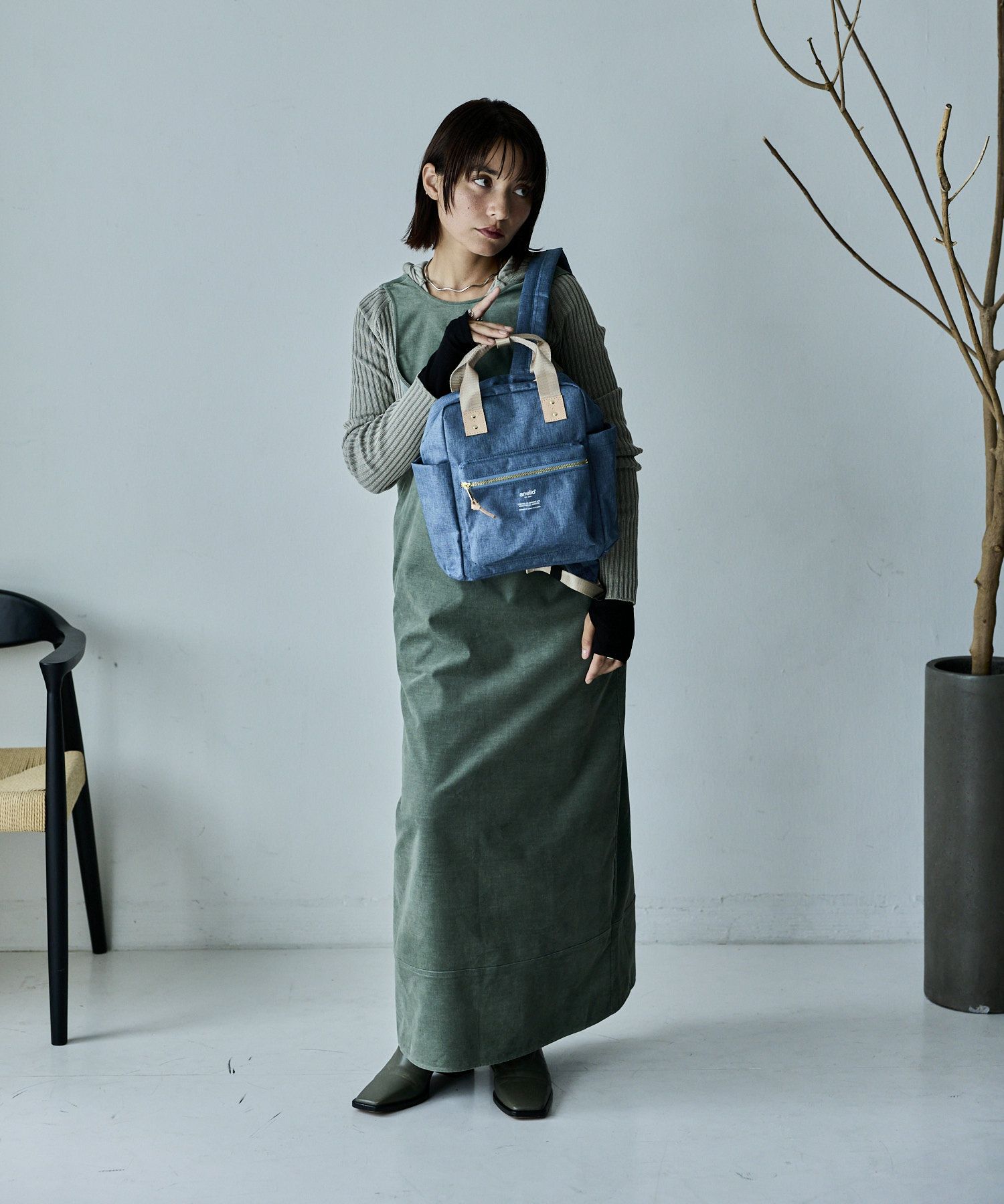 anello リュック バックパック A5 キャリーオン ハンドル付き A5 ATELIER ATM1032