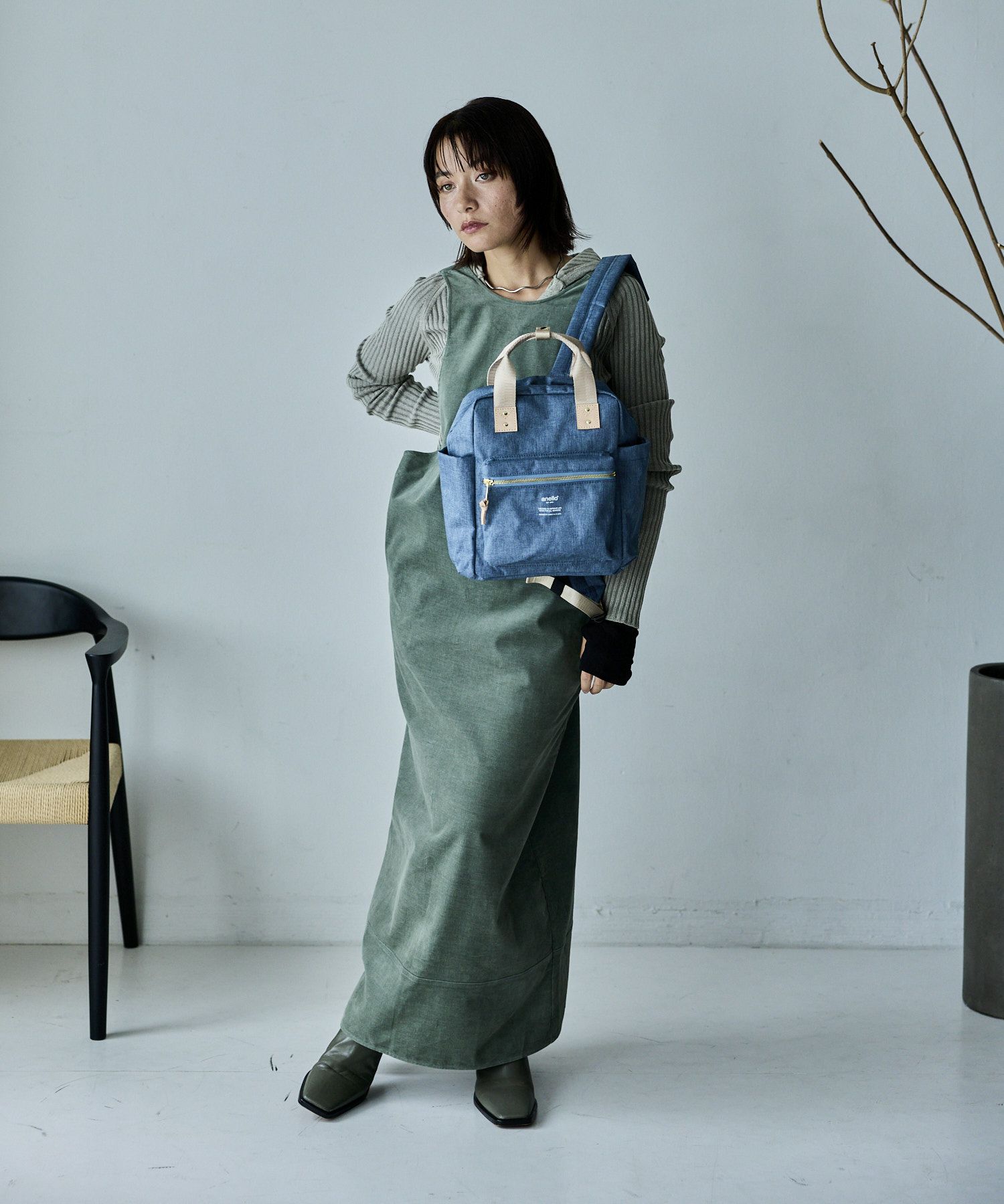 anello リュック バックパック A5 キャリーオン ハンドル付き A5 ATELIER ATM1032