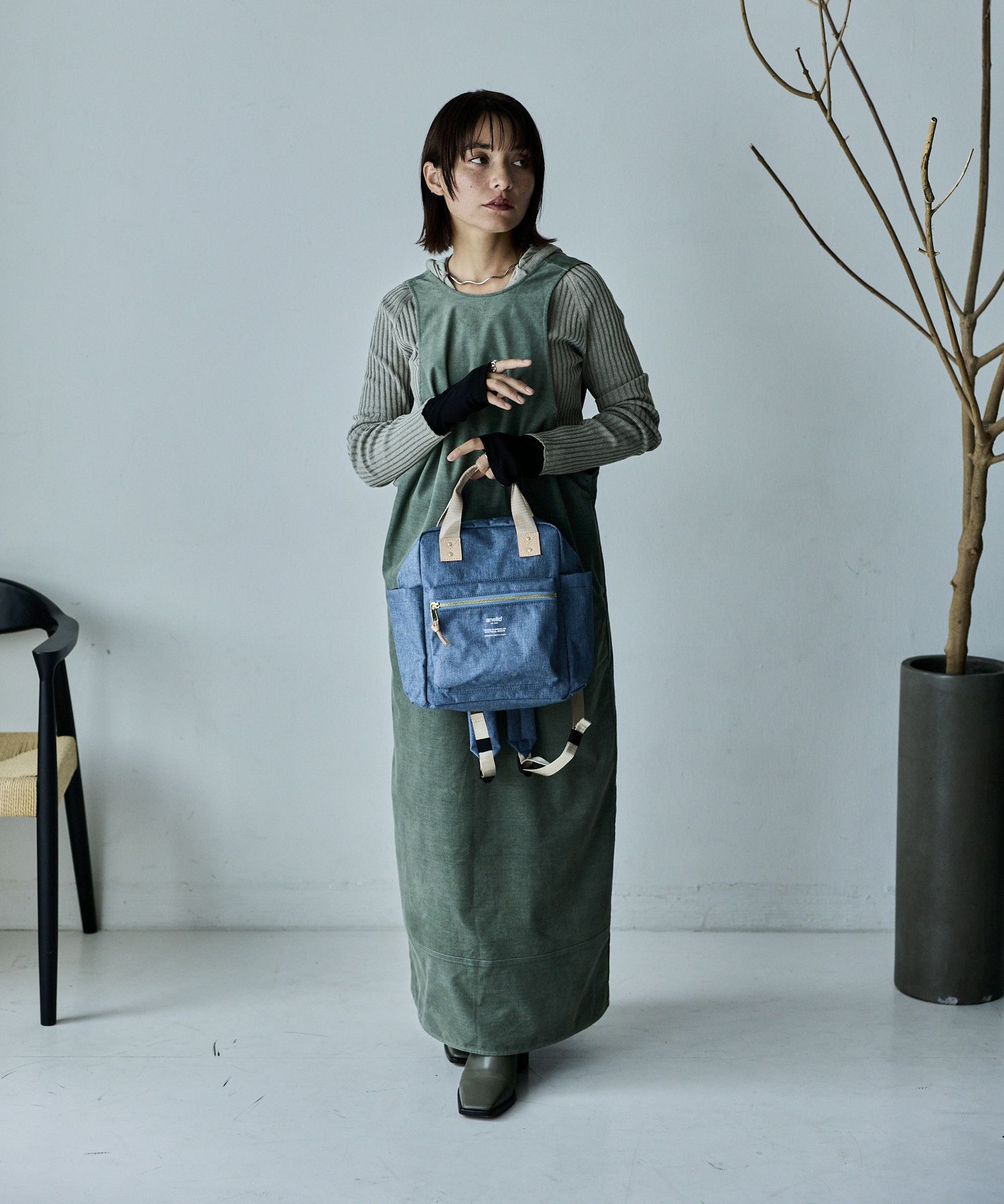 anello リュック バックパック A5 キャリーオン ハンドル付き A5 ATELIER ATM1032