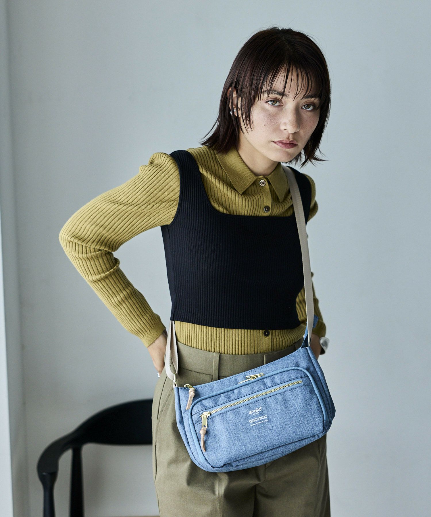 anello ショルダーバッグ A5 多機能 A5 ATELIER ATM1033