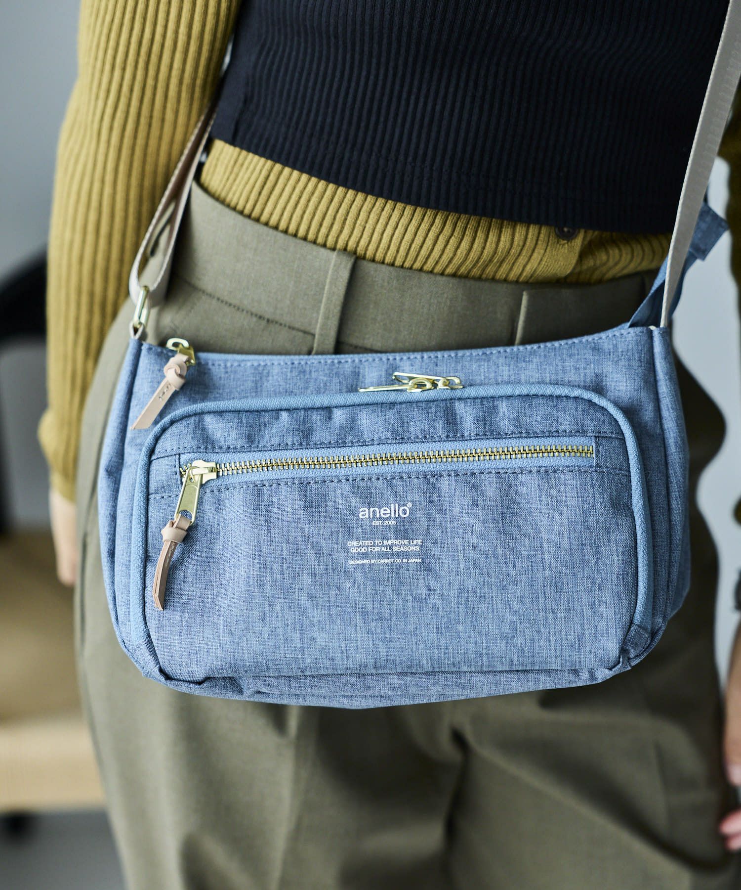 anello ショルダーバッグ A5 多機能 A5 ATELIER ATM1033