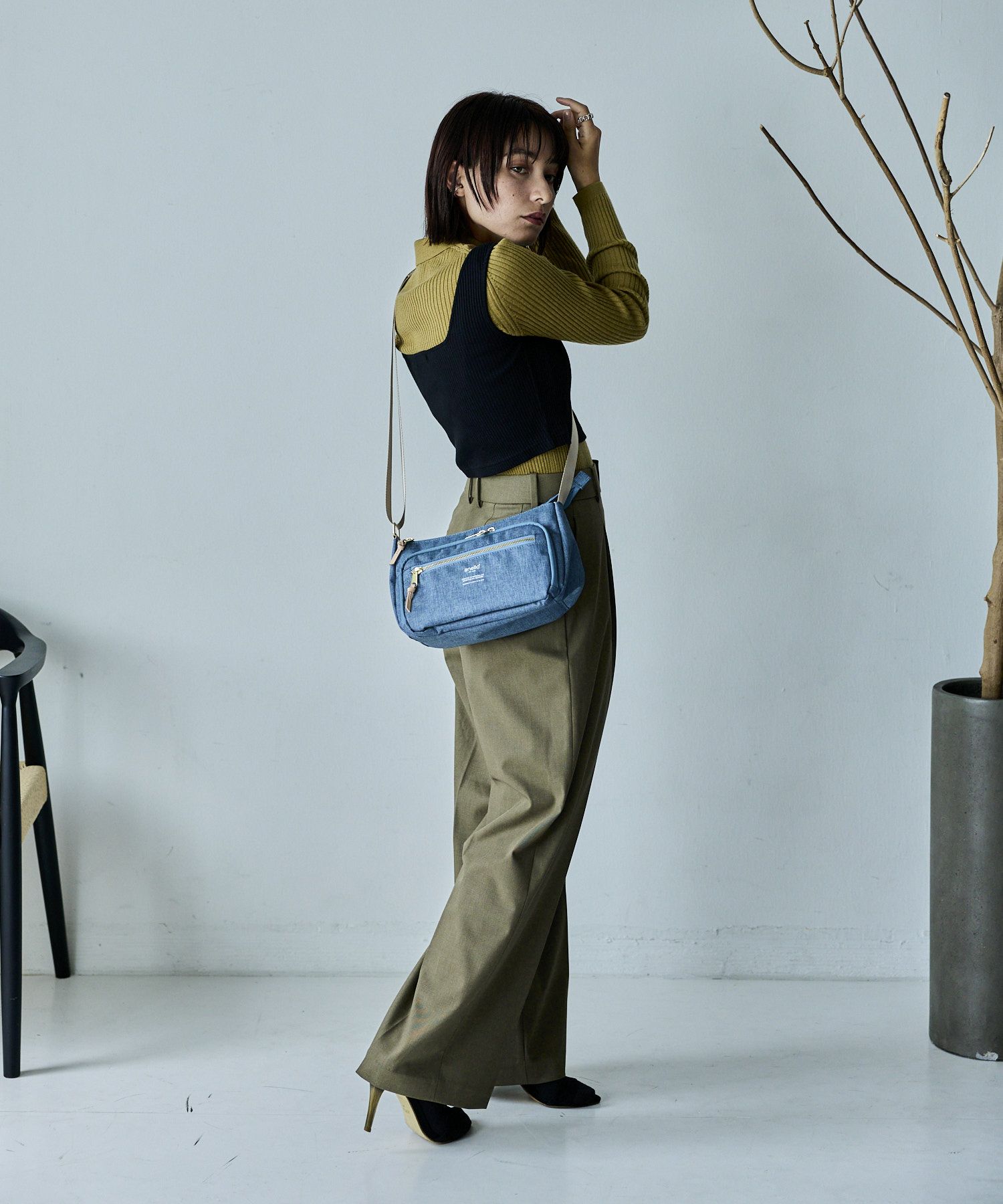 anello ショルダーバッグ A5 多機能 A5 ATELIER ATM1033