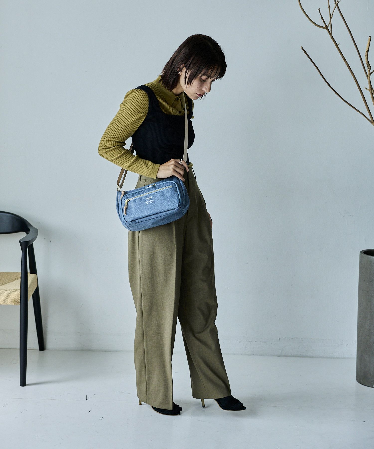 anello ショルダーバッグ A5 多機能 A5 ATELIER ATM1033