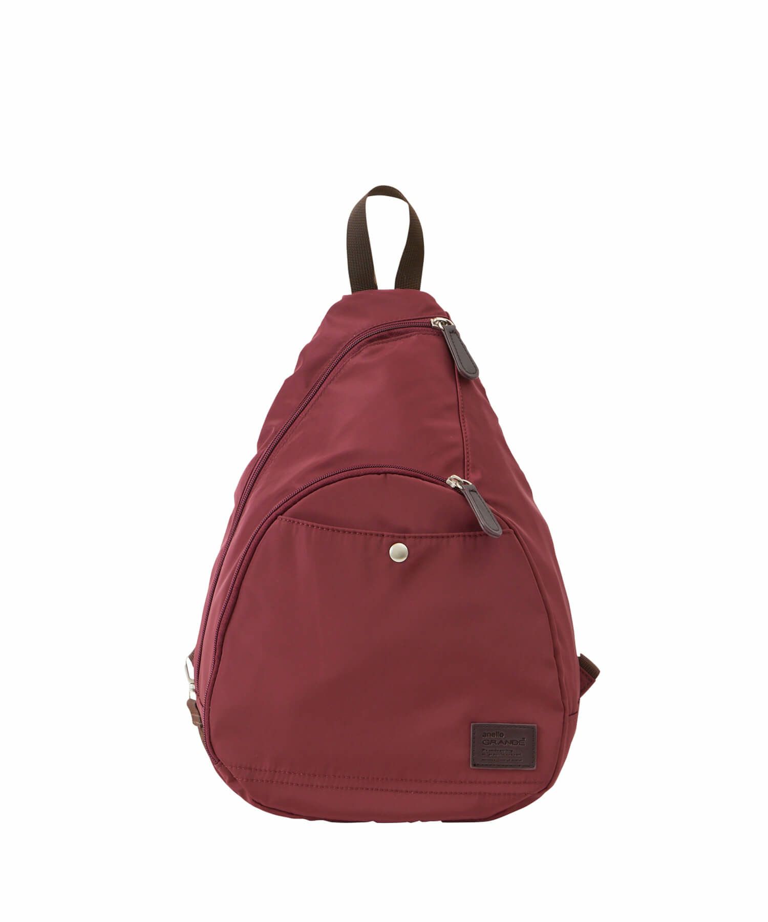 anello GRANDE ボディバッグ ウエストポーチ 両面撥水 背面メッシュ A5 NOTA GHH3784