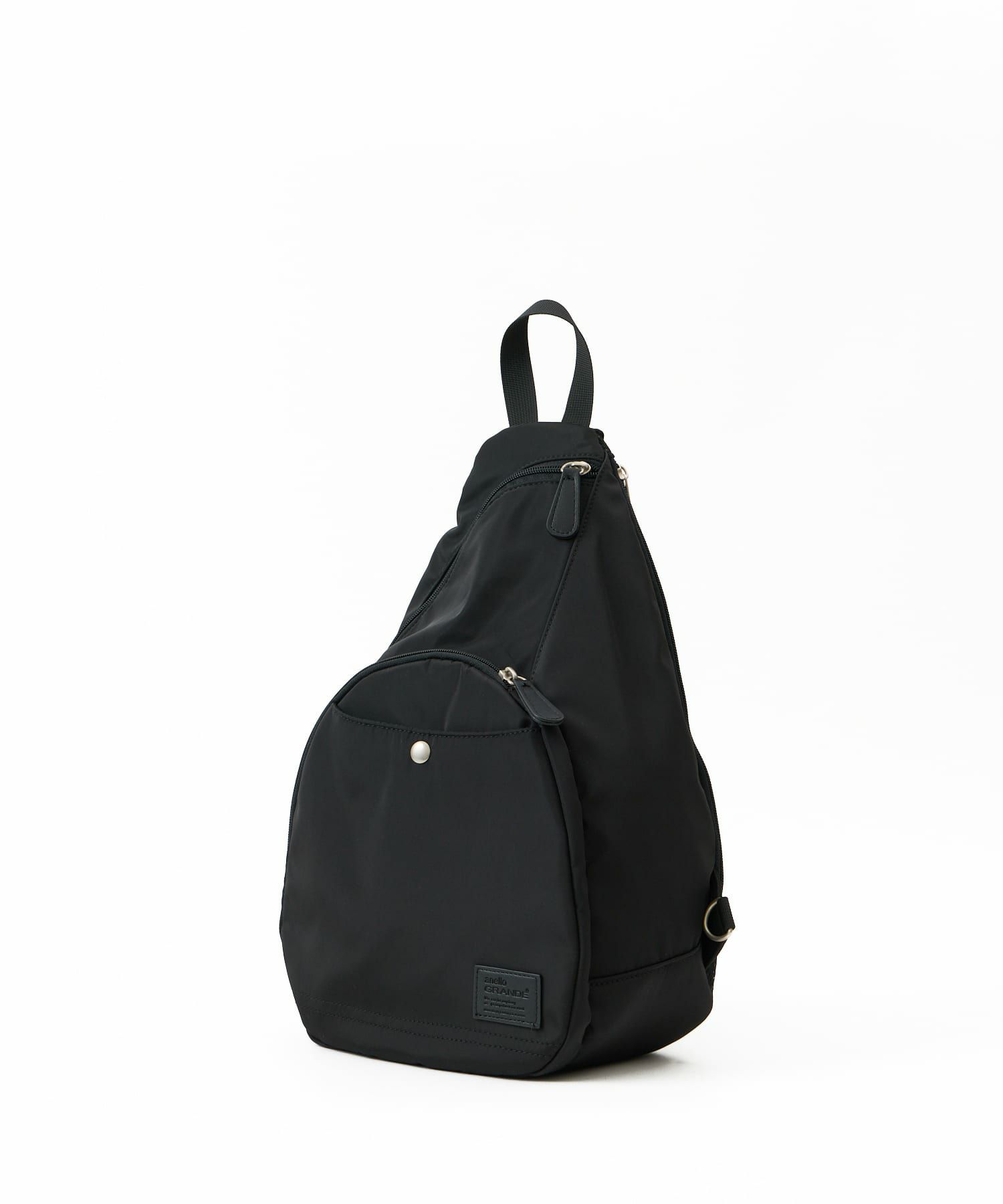 anello GRANDE ボディバッグ ウエストポーチ 両面撥水 背面メッシュ A5 NOTA GHH3784