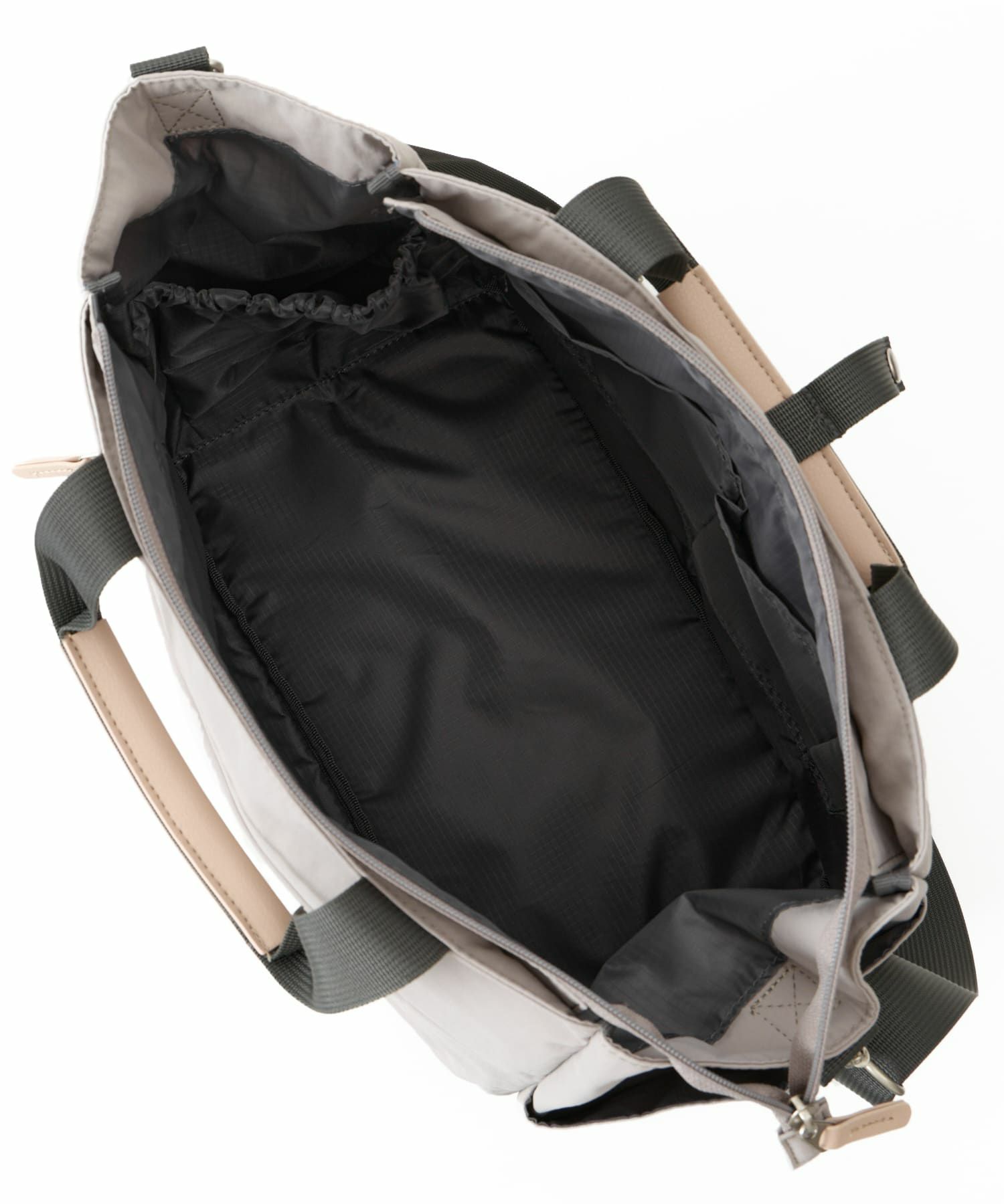 anello GRANDE トートバッグ 両面撥水 軽量 10ポケット 2WAY A4 A4 SABLE GTM0973