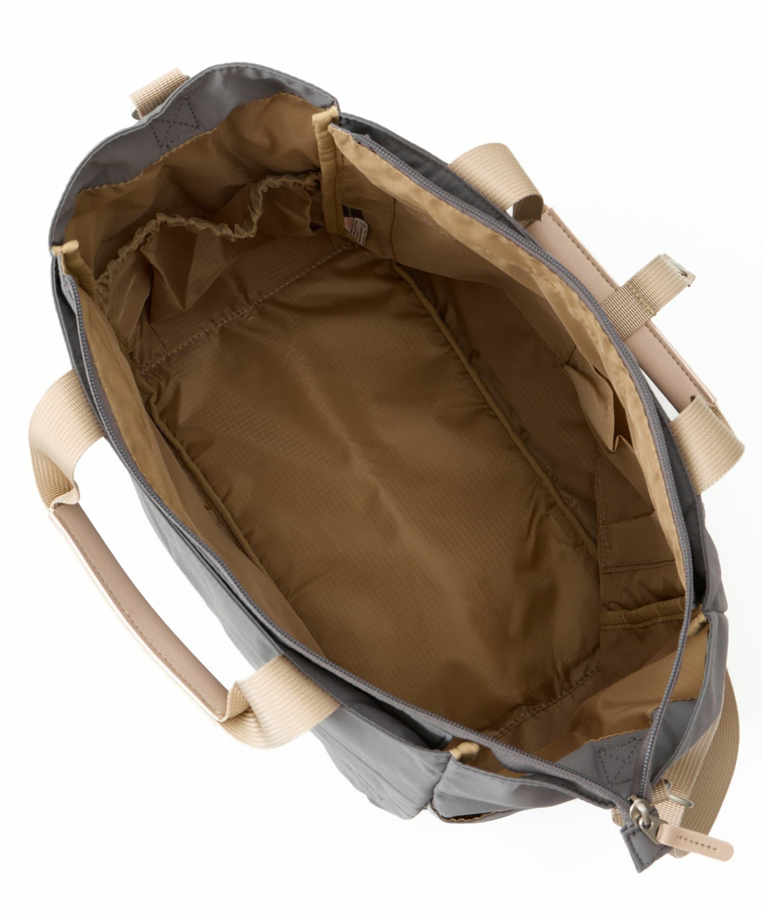 anello GRANDE トートバッグ 両面撥水 軽量 10ポケット 2WAY A4 A4 SABLE GTM0973