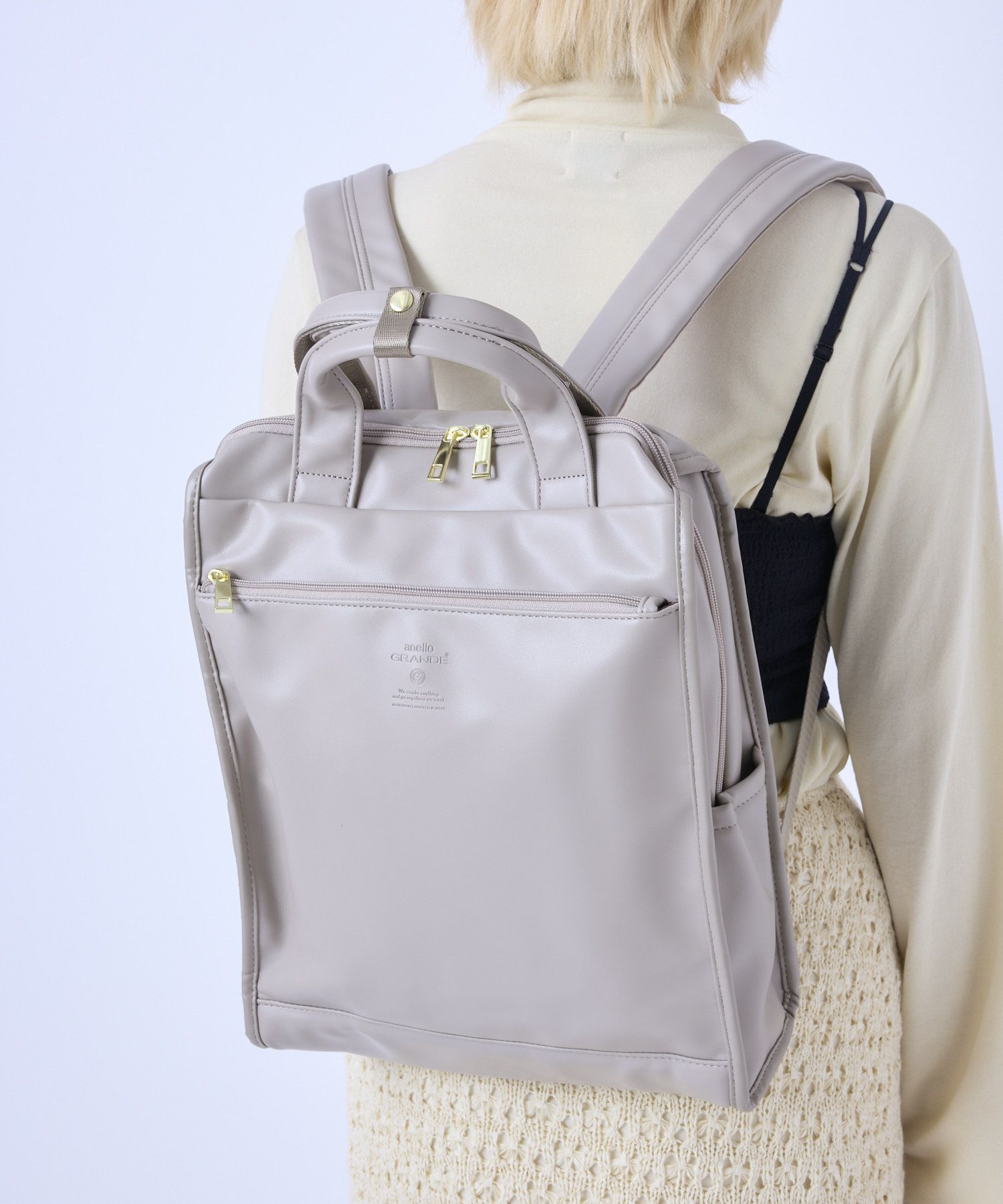 anello GRANDE リュック バックパック 10ポケット A4 セキュリティポケット A4 NEO CABIN GTM1021