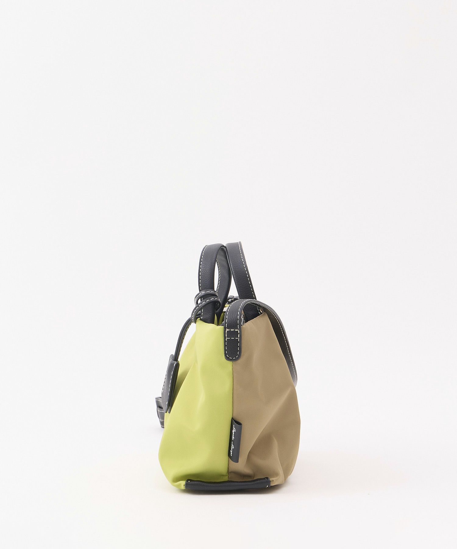 Legato Largo ショルダーバッグ 肩楽 撥水 自立 ｼｮﾙﾀﾞｰﾊﾟｯﾄﾞ付き Wﾌｪｲｽ ｸﾛｼｪｯﾄ付き 底鋲付き mini 肩楽 LH-X0591