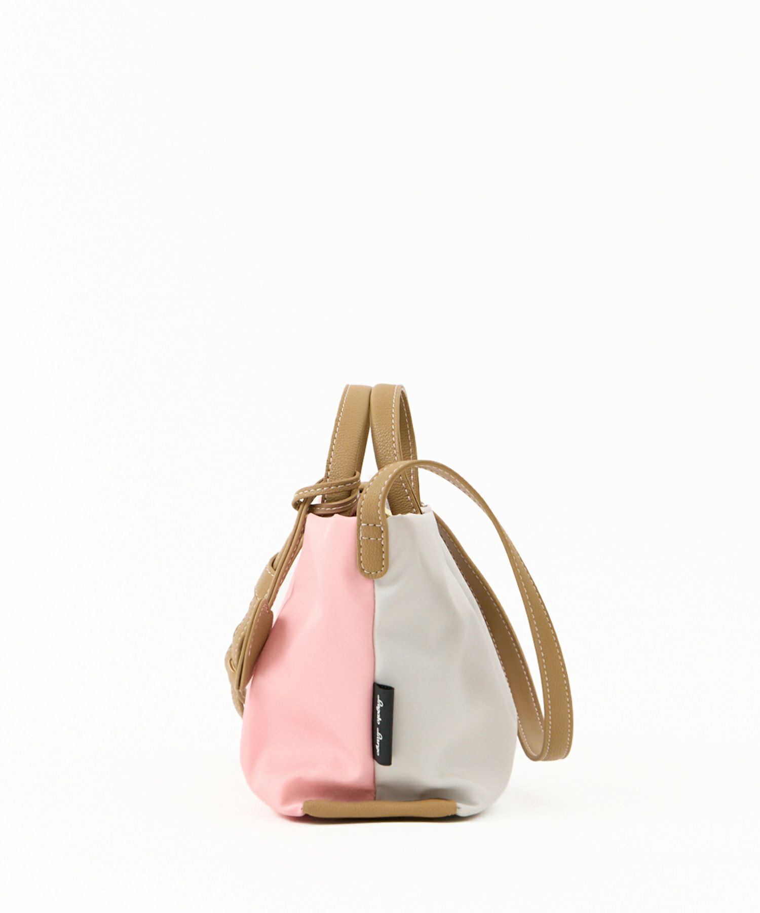 Legato Largo ショルダーバッグ 肩楽 撥水 自立 ｼｮﾙﾀﾞｰﾊﾟｯﾄﾞ付き Wﾌｪｲｽ ｸﾛｼｪｯﾄ付き 底鋲付き mini 肩楽 LH-X0591