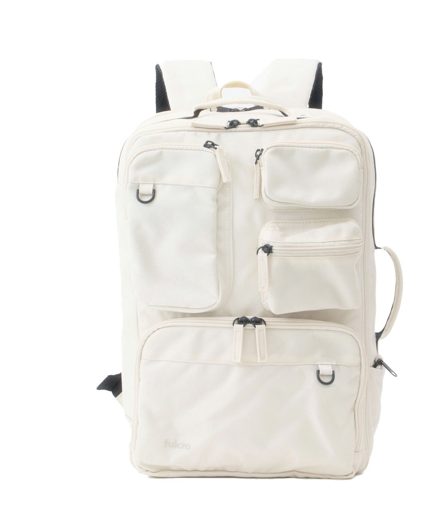 fulcro リュック バックパック 撥水 多収納 外部PC収納 A4  fma-0027