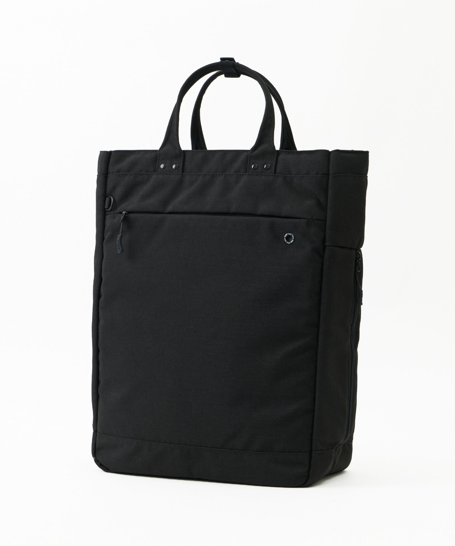 fulcro トートバッグ 両面撥水 多収納 縦型トート 仕事にも使える PC収納付き A4  fma-0036