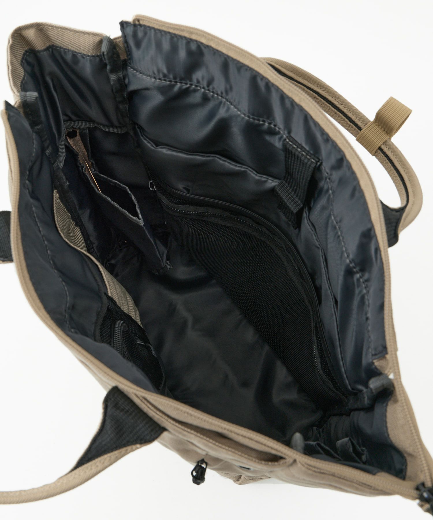 fulcro トートバッグ 両面撥水 多収納 縦型トート 仕事にも使える PC収納付き A4  fma-0036