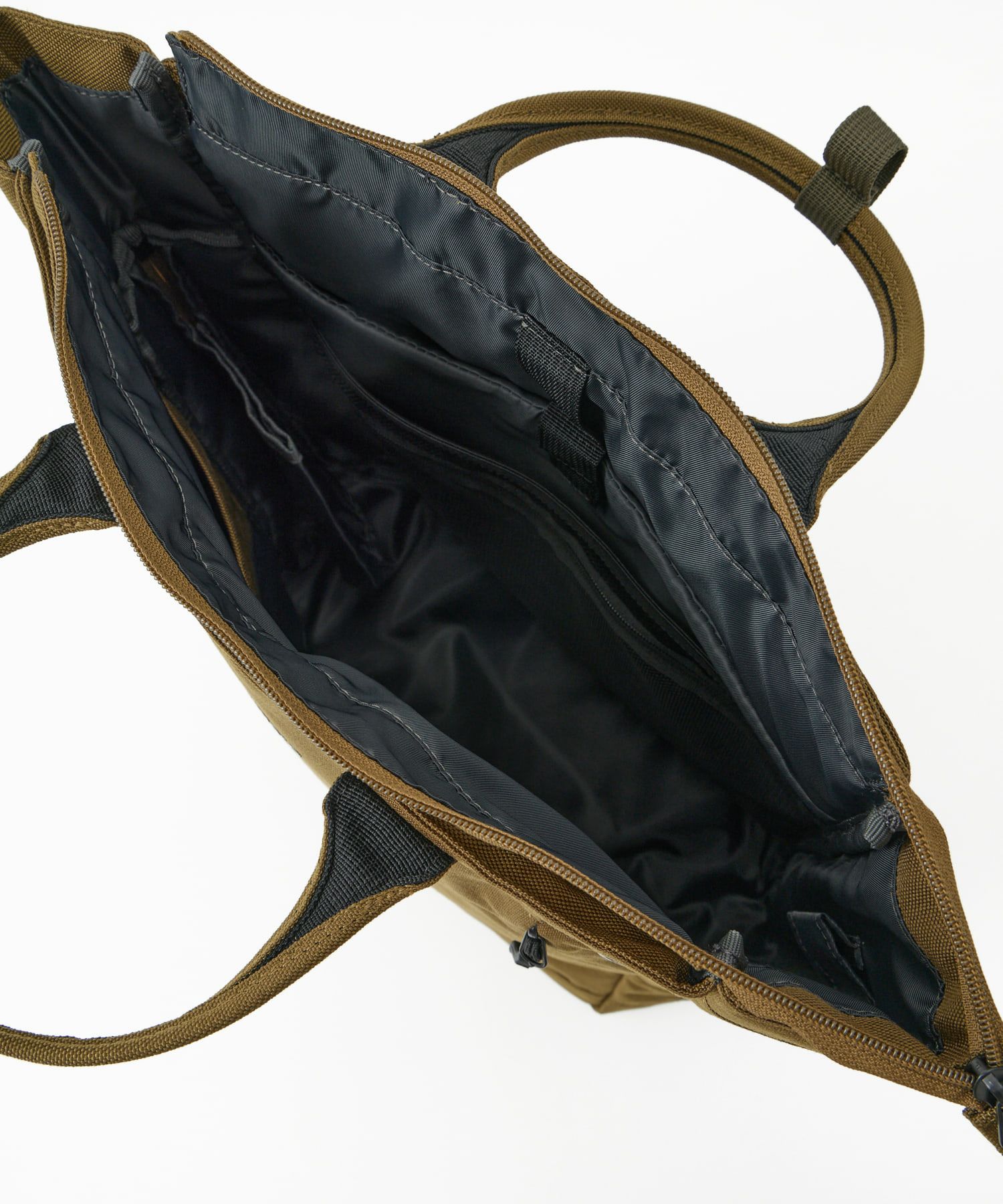 fulcro トートバッグ 両面撥水 多収納 縦型トート 仕事にも使える PC収納付き A4  fma-0036